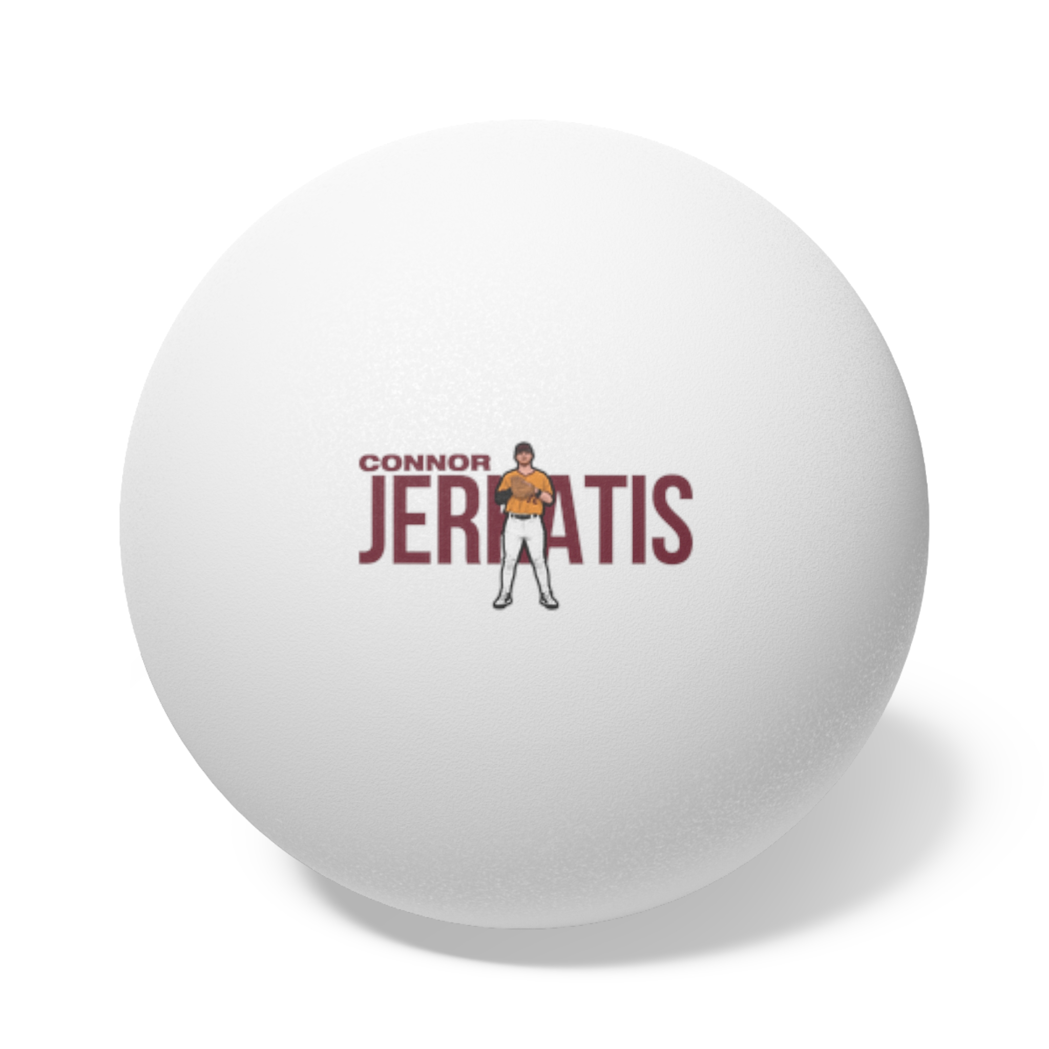 Ping Pong Balls, 6 pcs — character_player_name in White