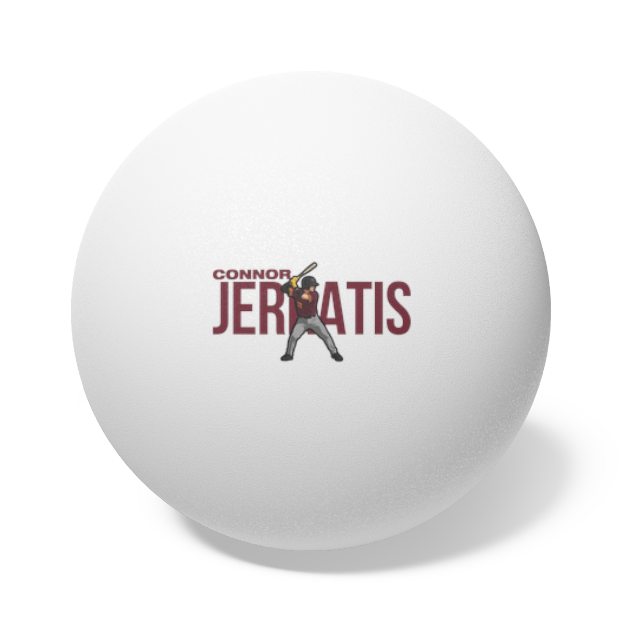 Ping Pong Balls, 6 pcs — character_player_name in White