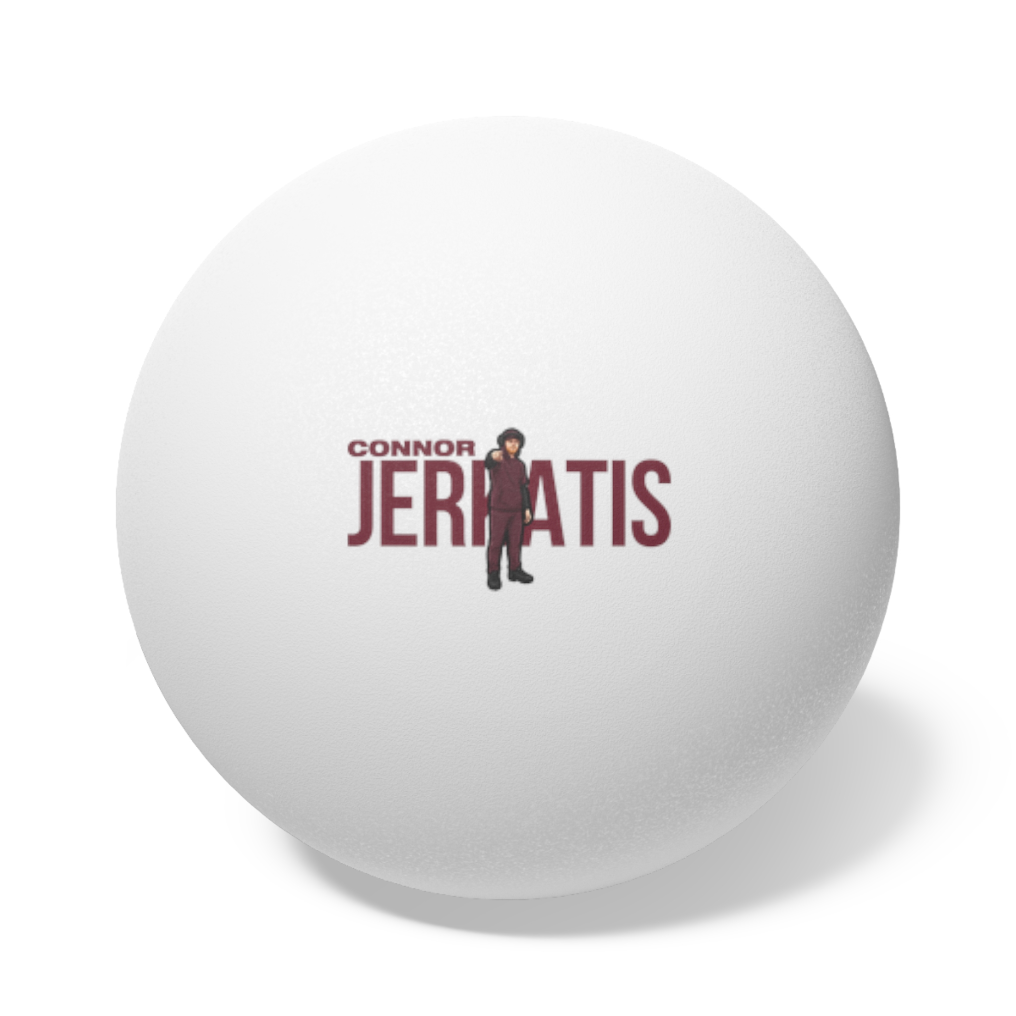 Ping Pong Balls, 6 pcs — character_player_name in White