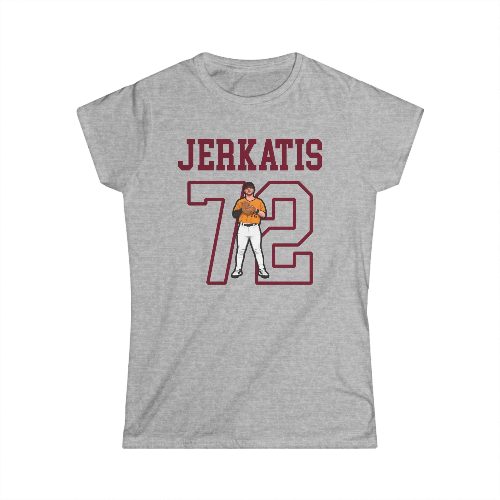 Women's Softstyle Tee — character_shirsey in Grey