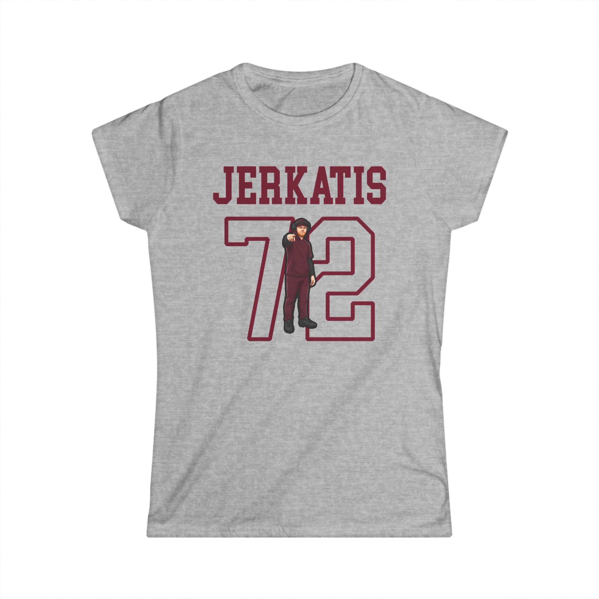 Women's Softstyle Tee — character_shirsey in Grey