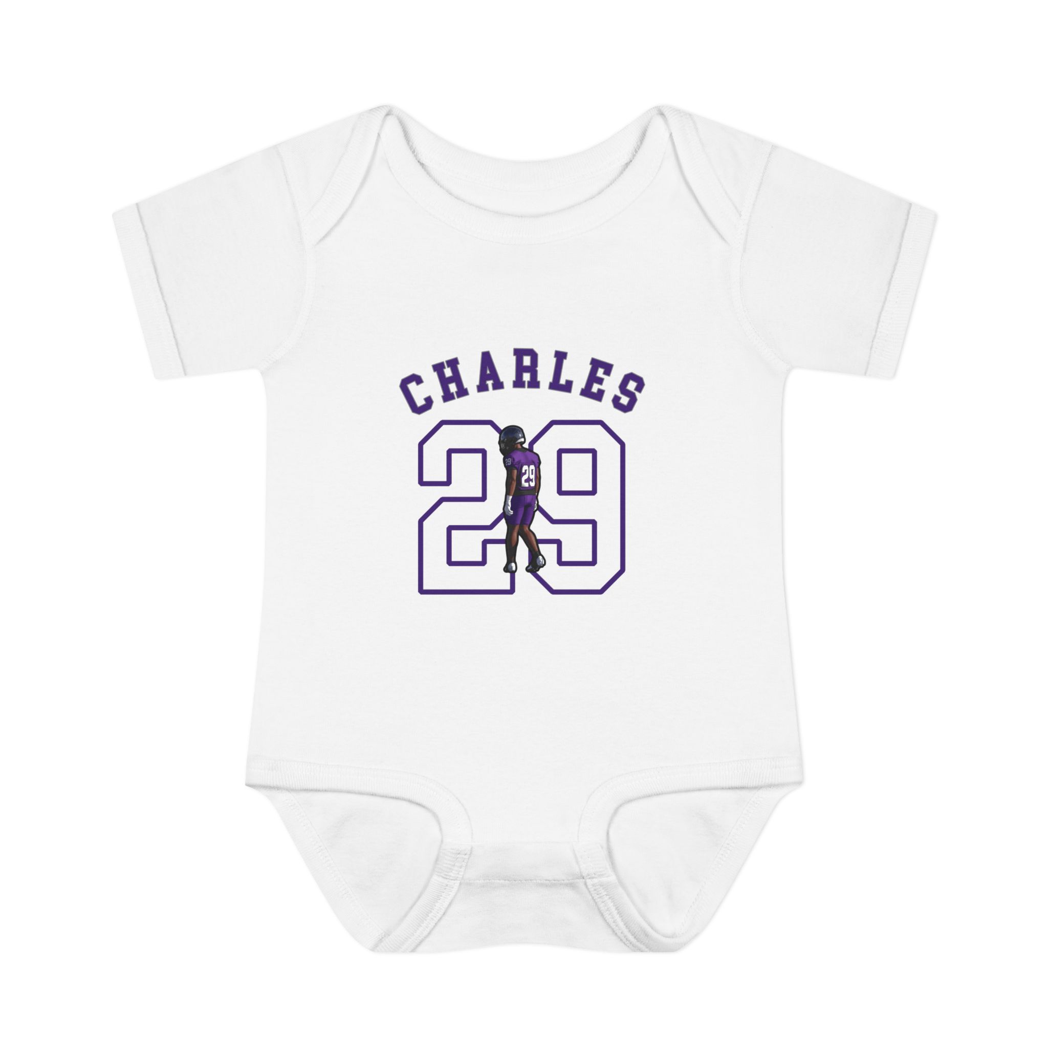 Baby Onesie — character_shirsey_arch in White