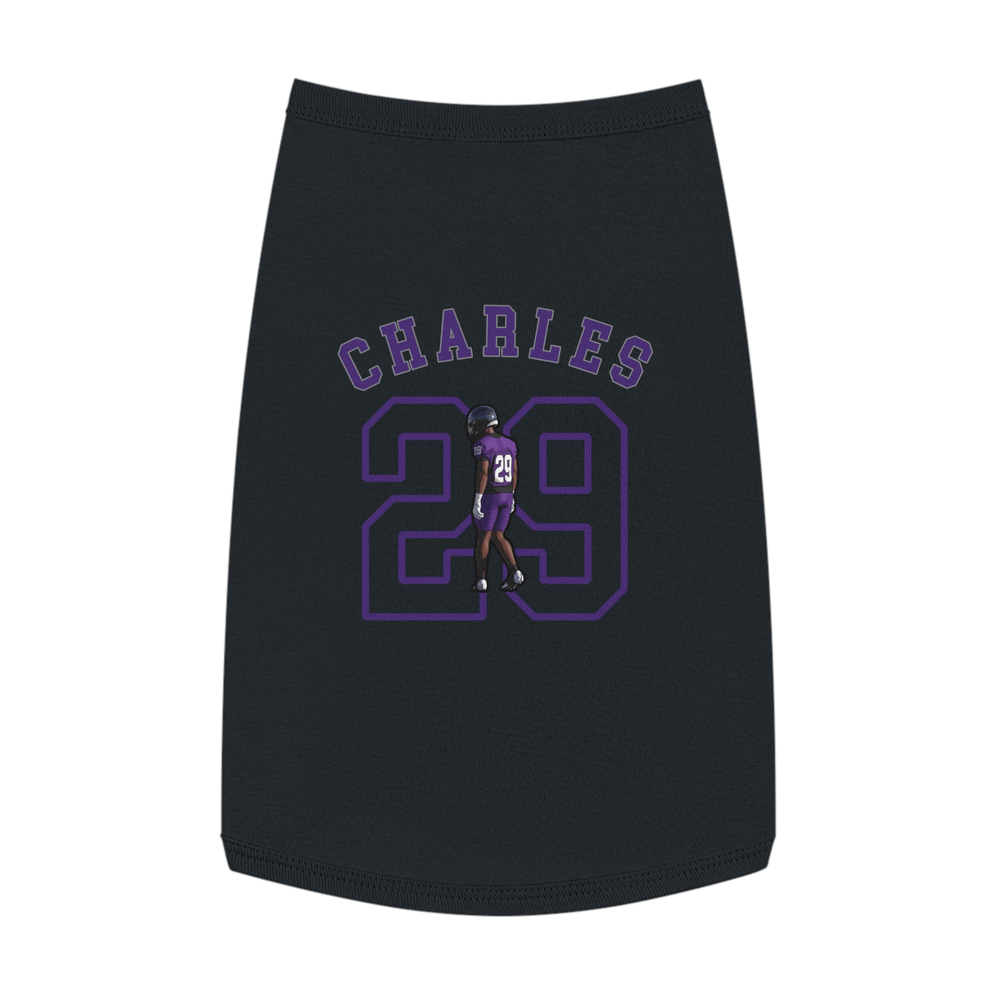 Pet Tank Top — character_shirsey_arch in White