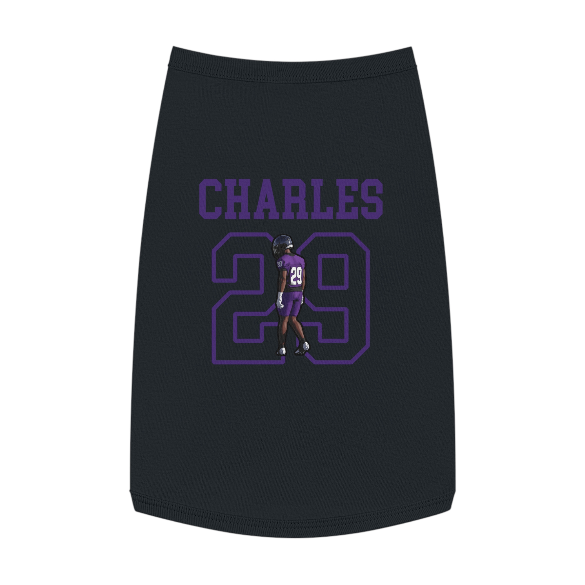 Pet Tank Top — character_shirsey in Black