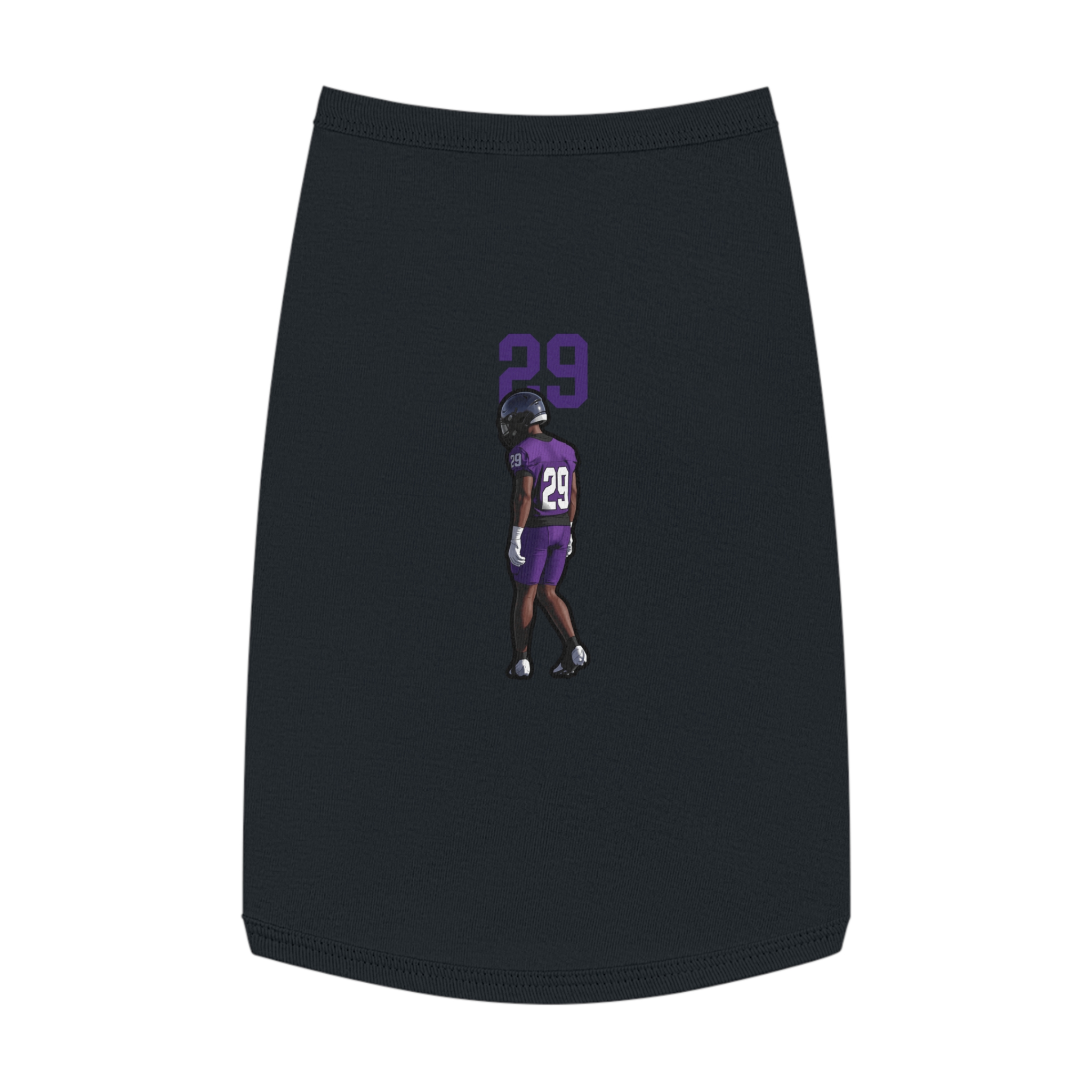 Pet Tank Top — character_number_top in White