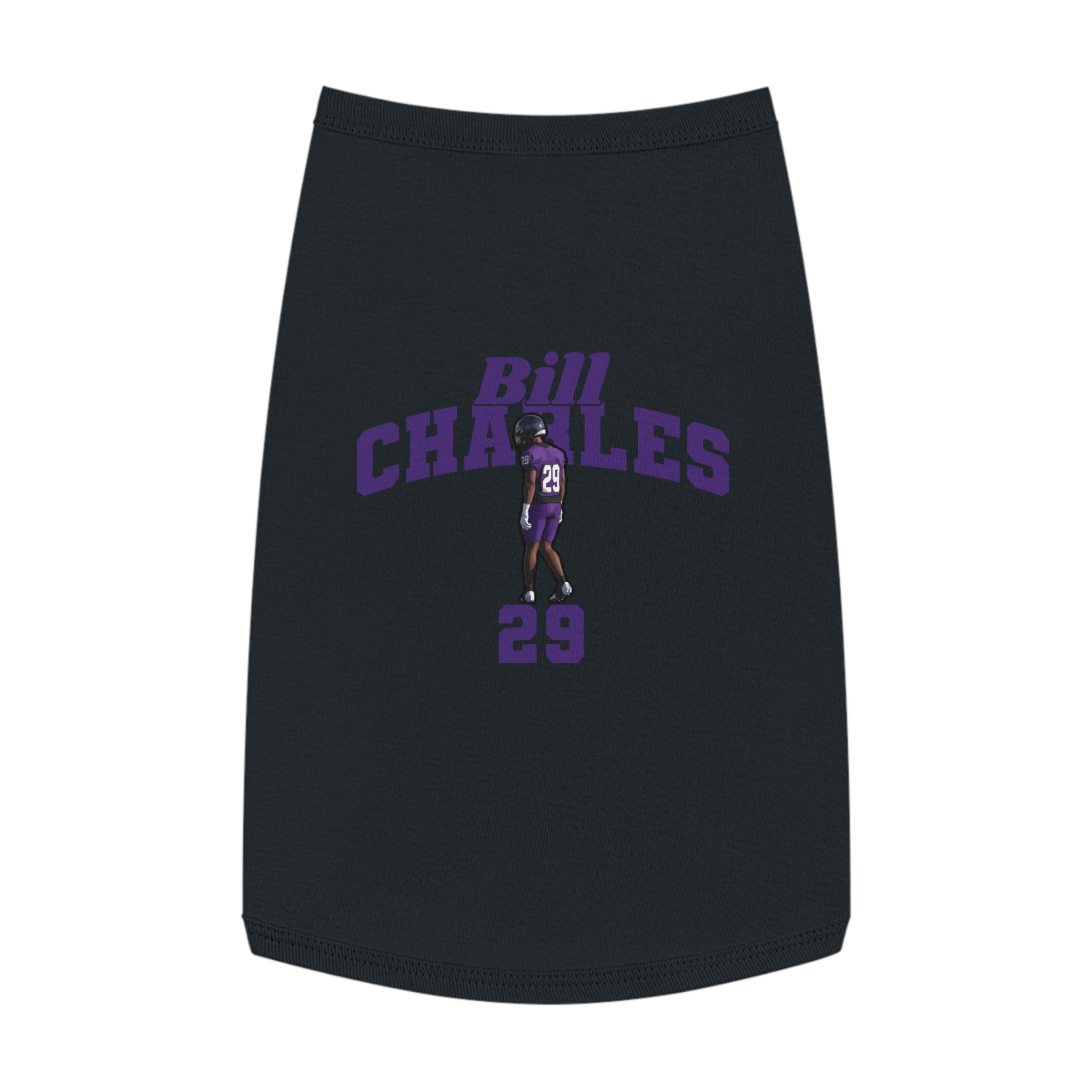 Pet Tank Top — character_signature_arch in Black