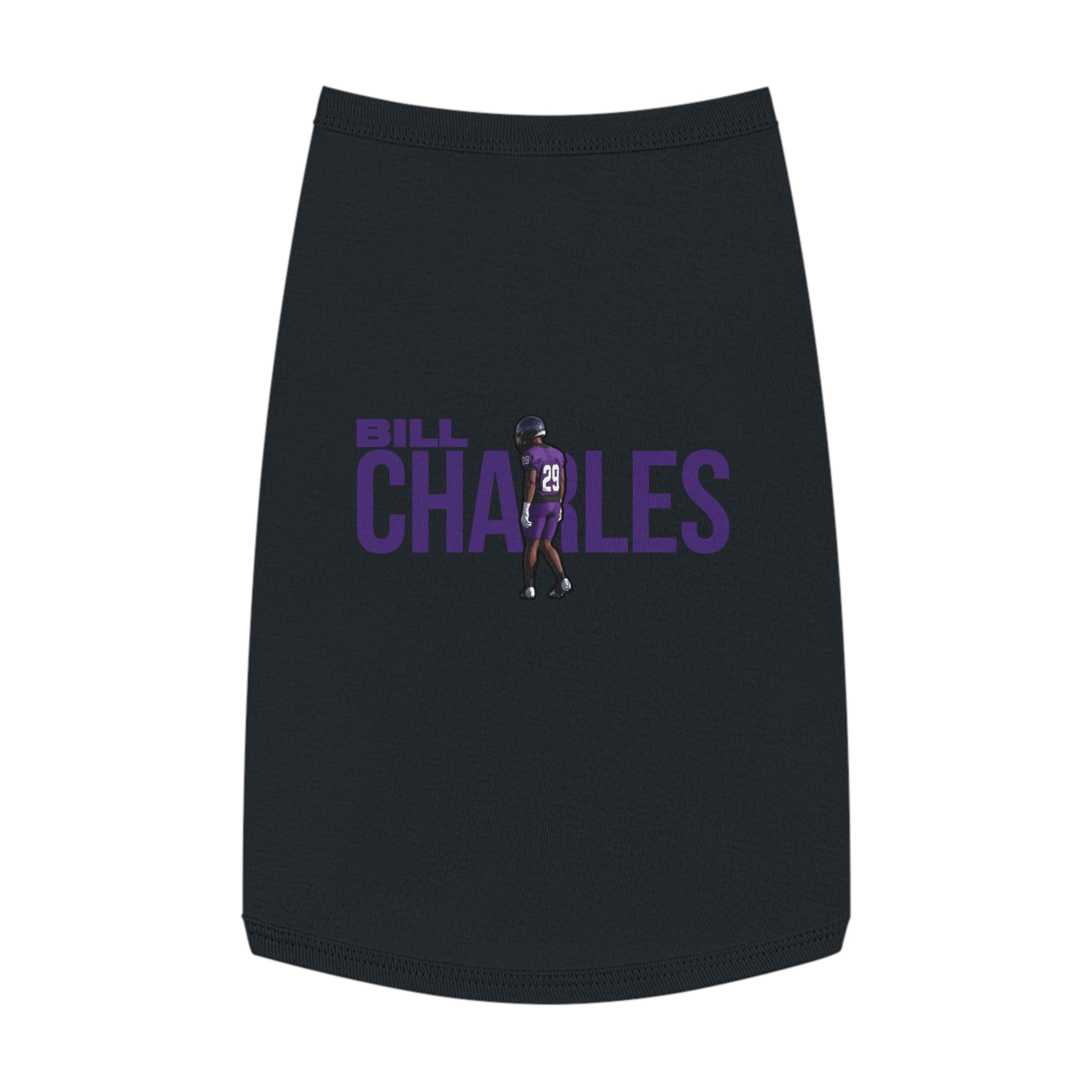 Pet Tank Top — character_player_name in White