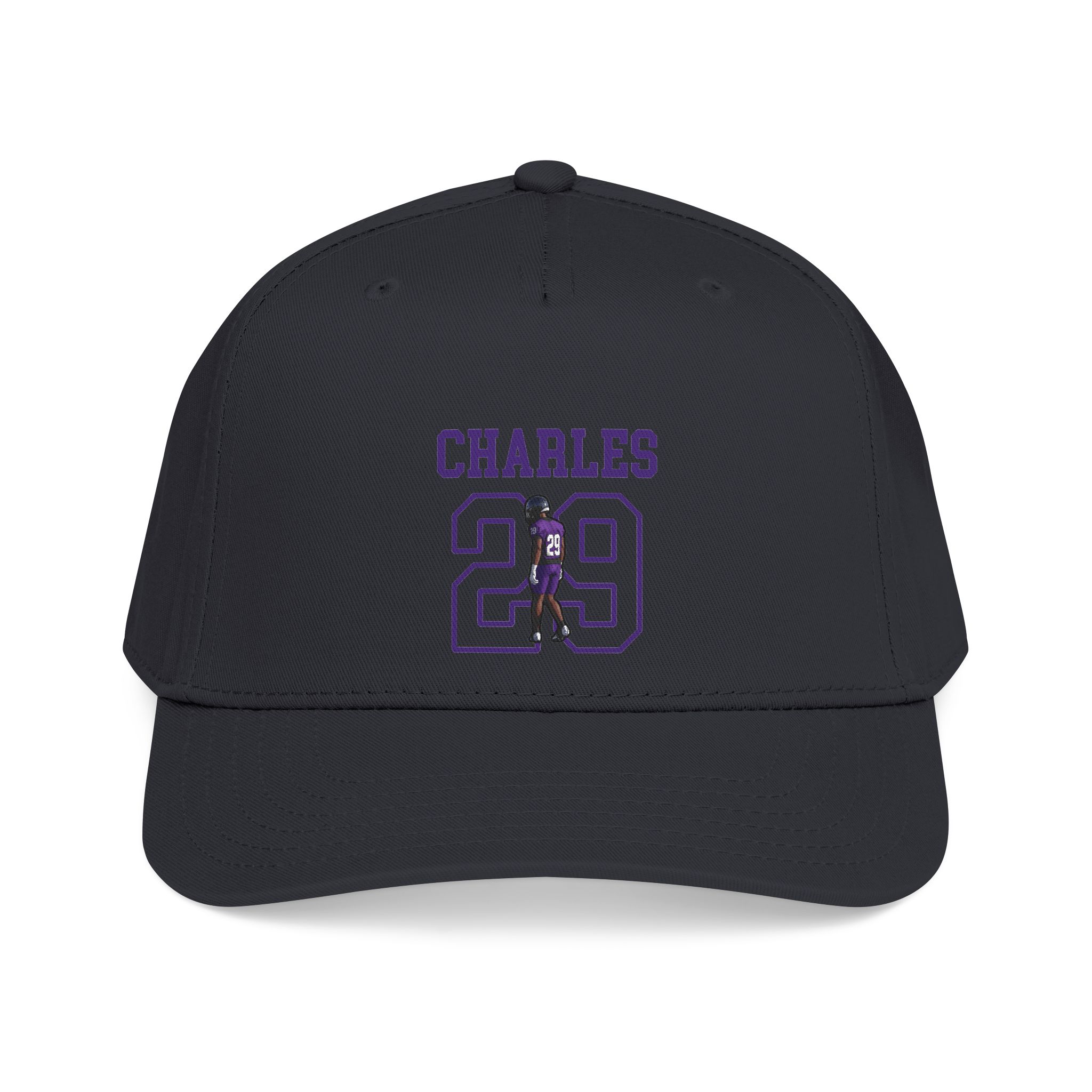 Baseball Cap — character_shirsey in Black