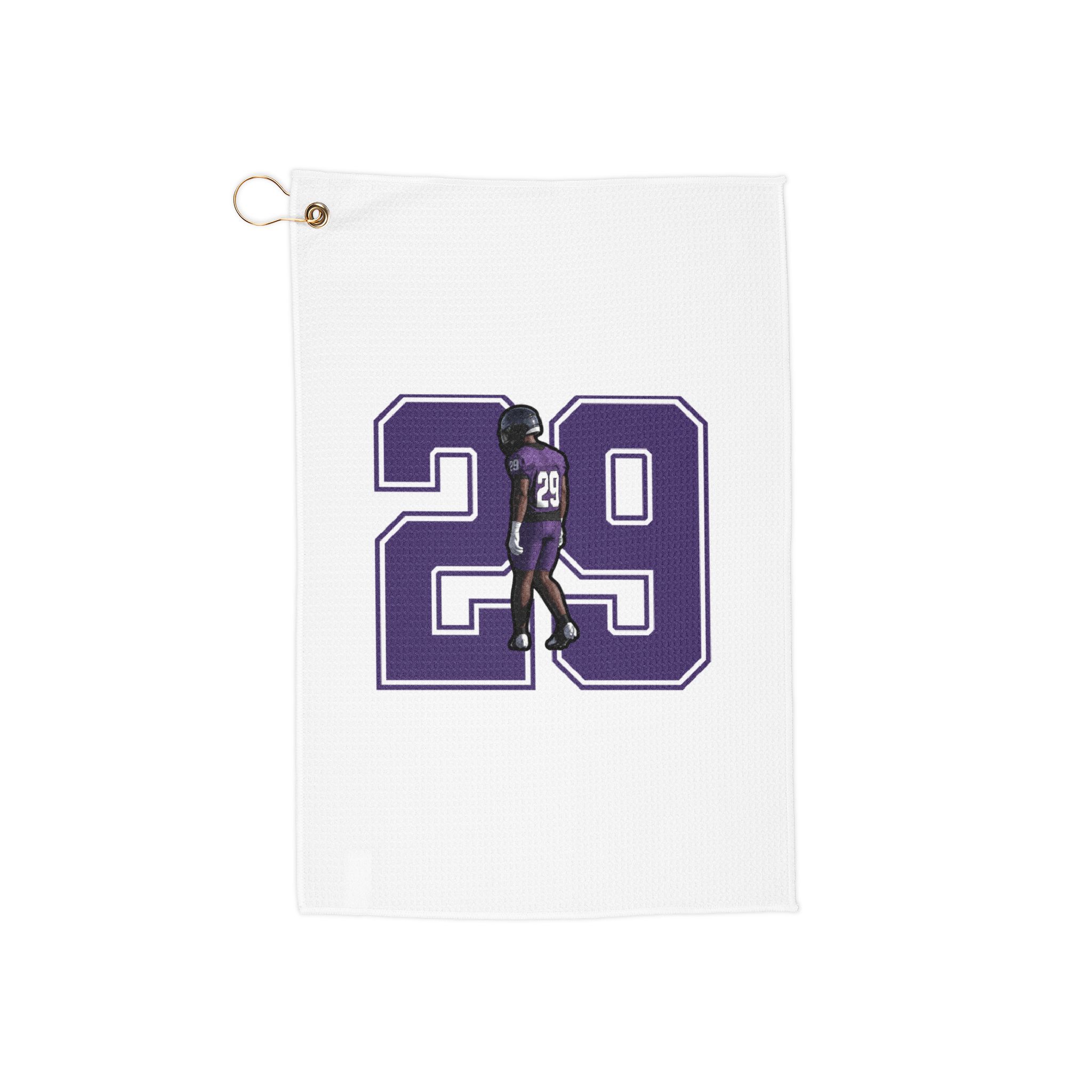 Golf Towel — character_number in Classic