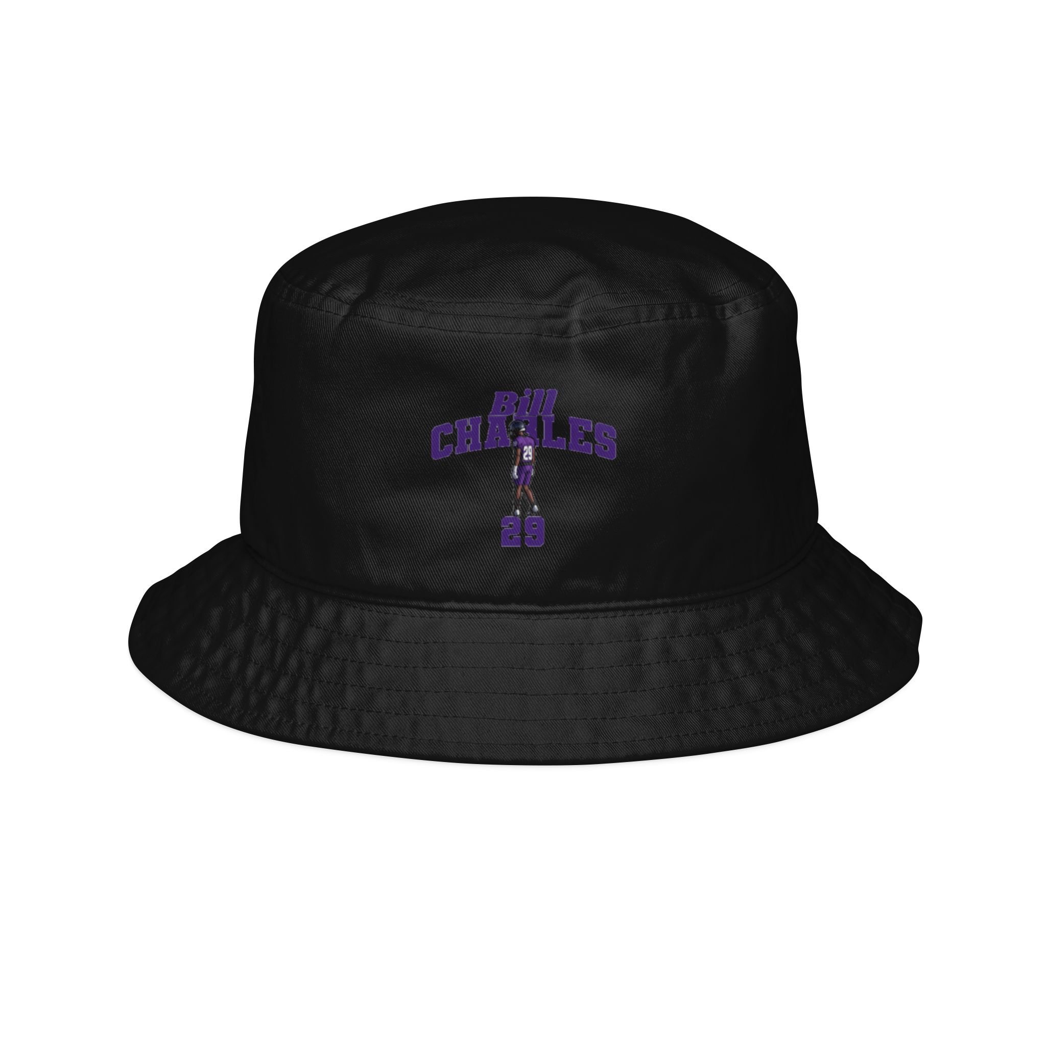 Bucket Hat — character_signature_arch in Black