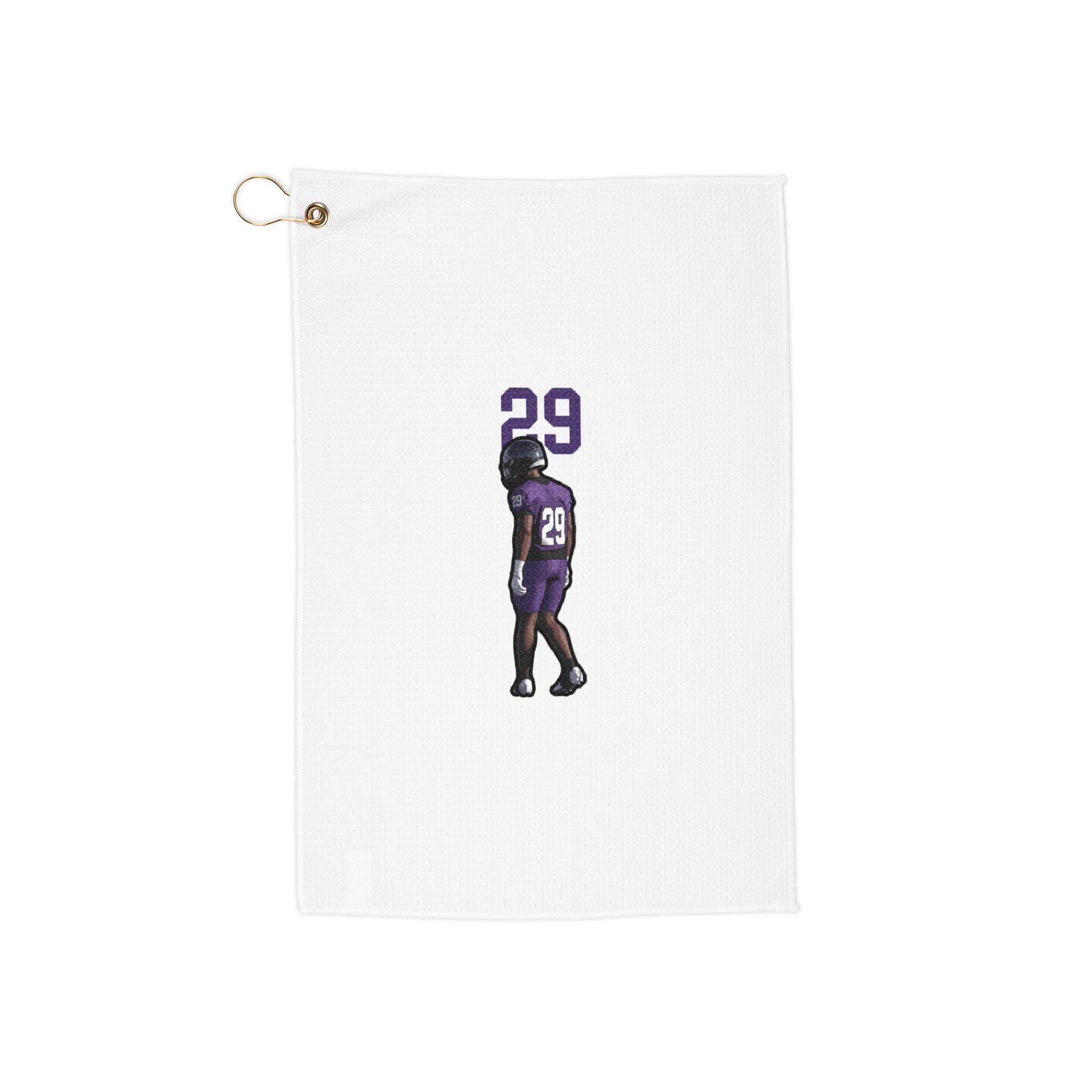 Golf Towel — character_number_top in Classic