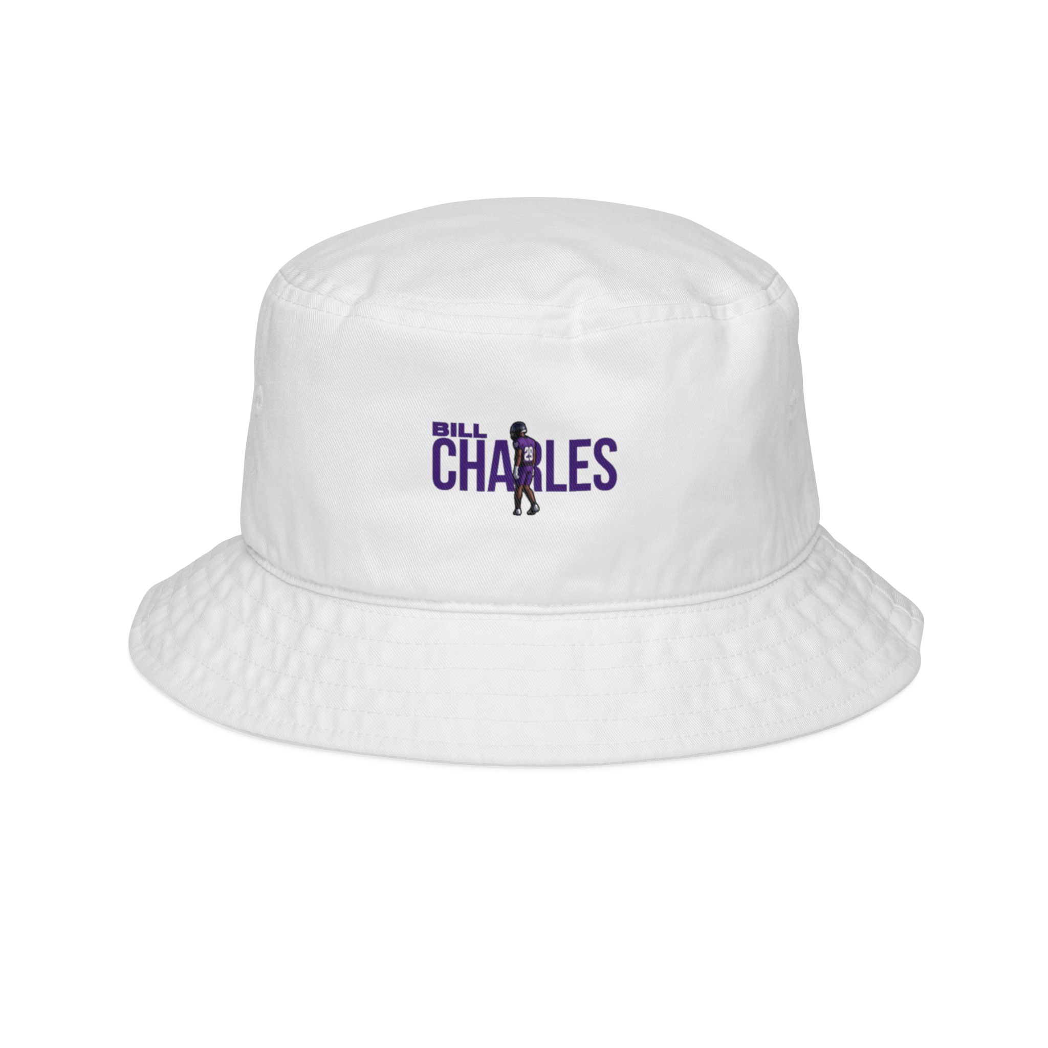 Bucket Hat — character_player_name in White