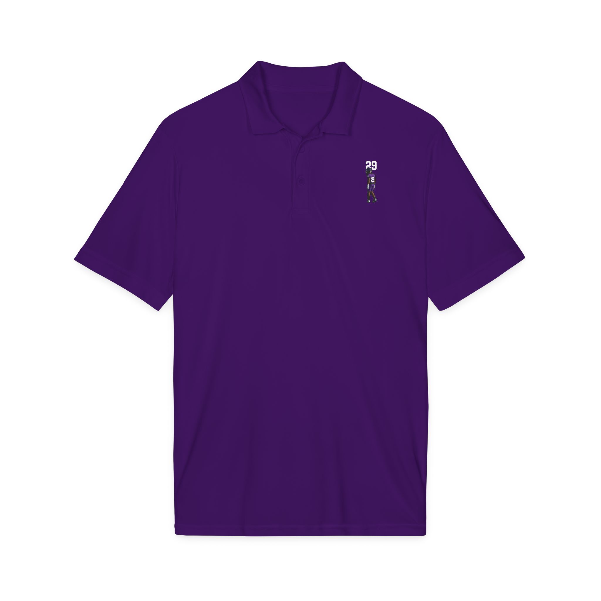 Polo — character_number_top in Purple