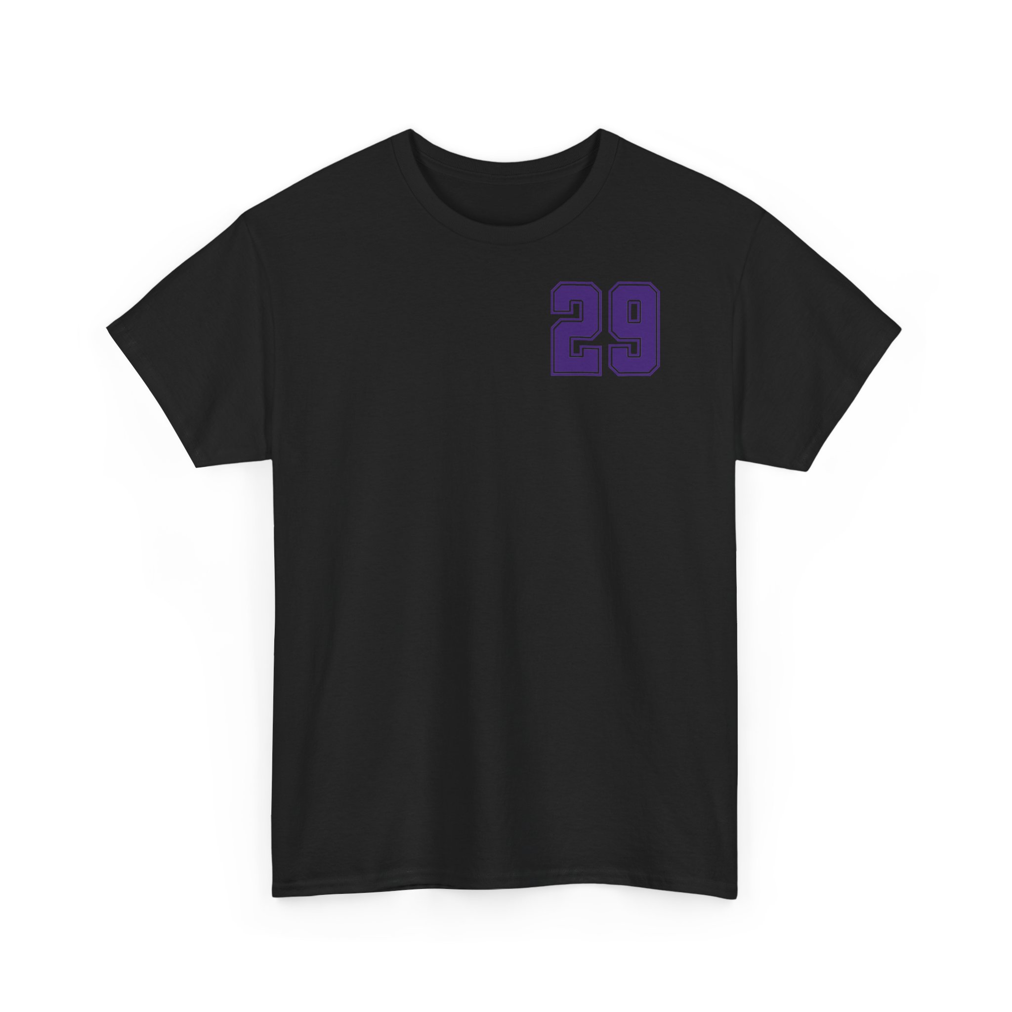 Tee — chest_back in Black