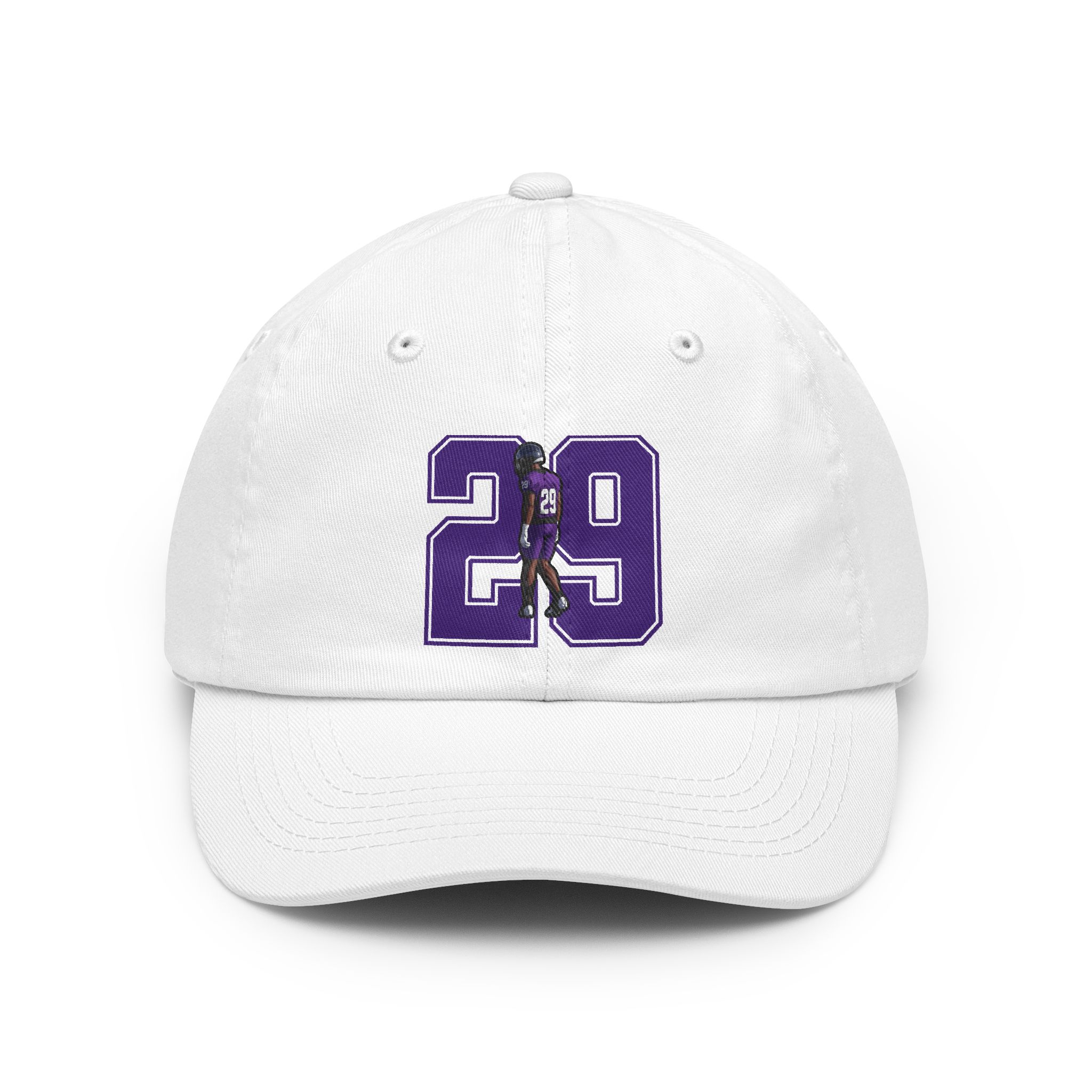 Classic Cap — character_number in White