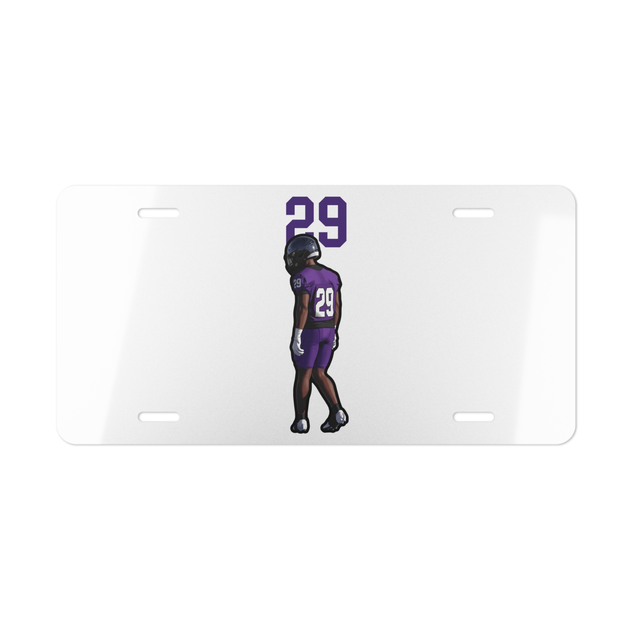 License Plate — character_number_top in Classic