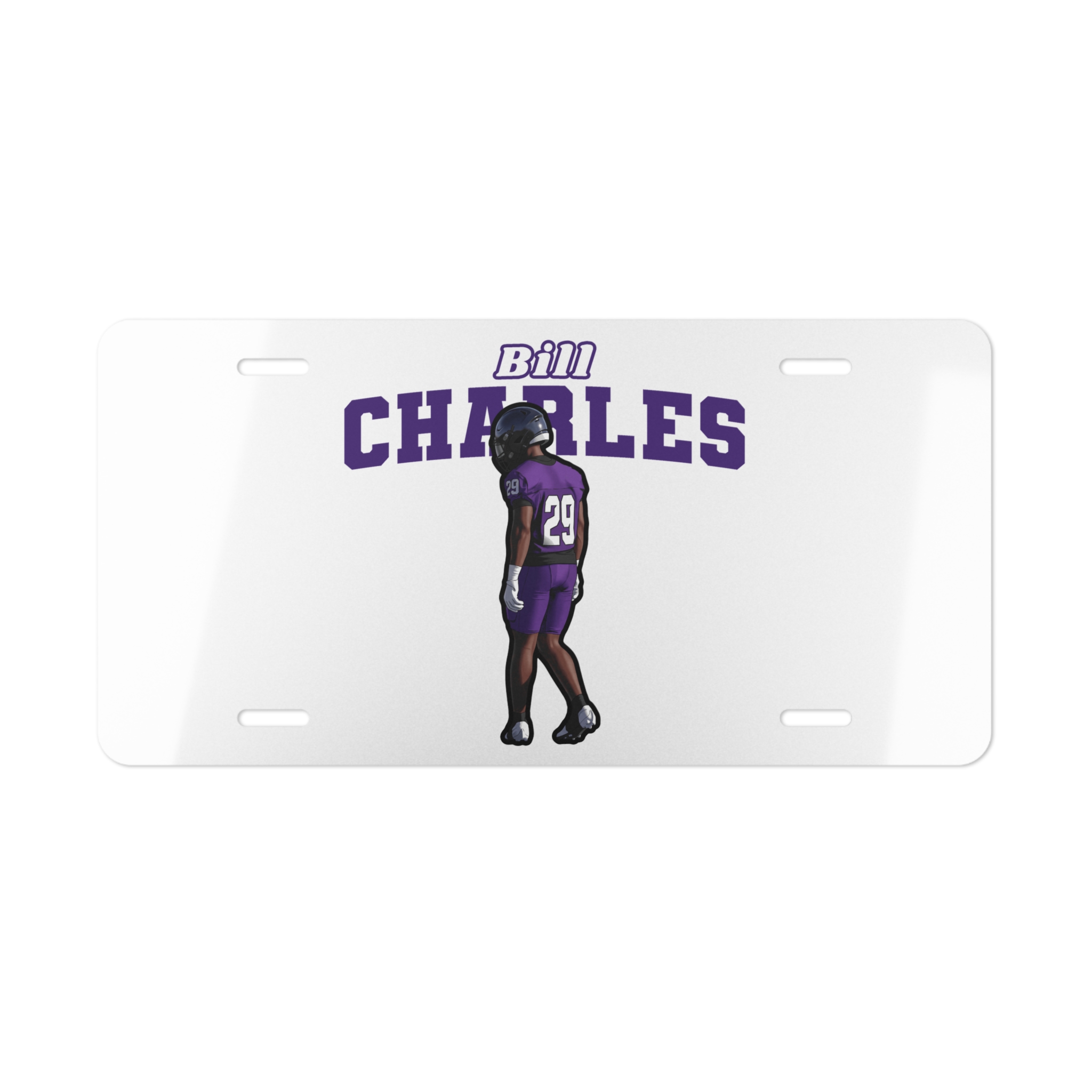 License Plate — character_name_arch in Classic