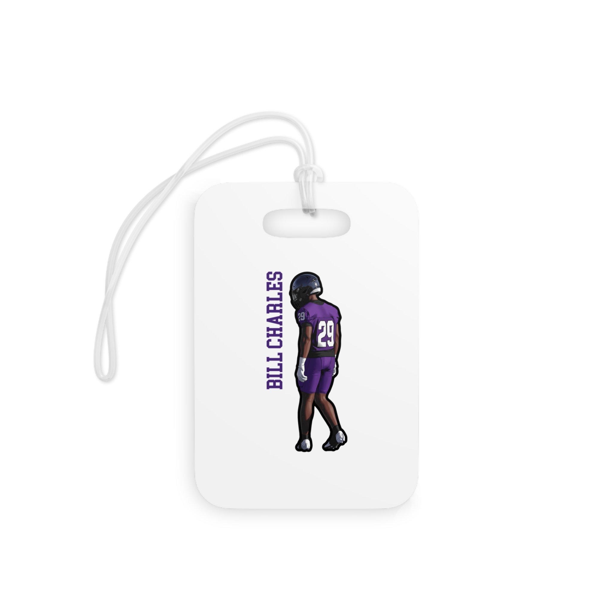 Bag Tag — character_name_vertical in Classic