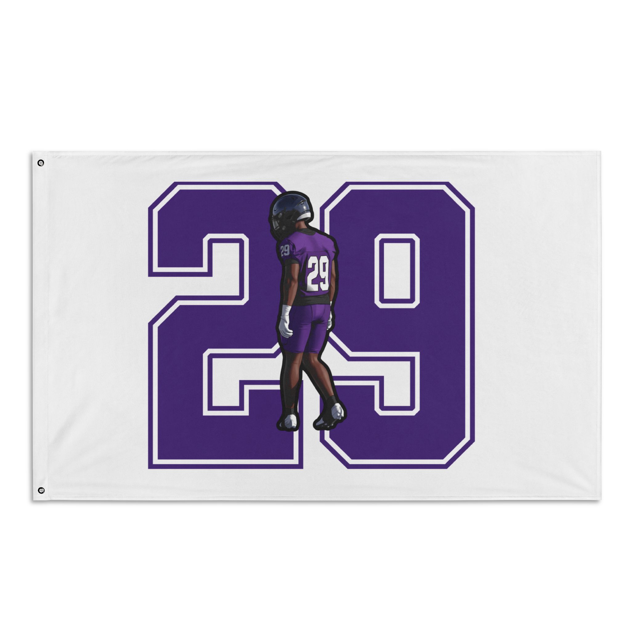 Flag (35 × 56 in) — character_number in Classic