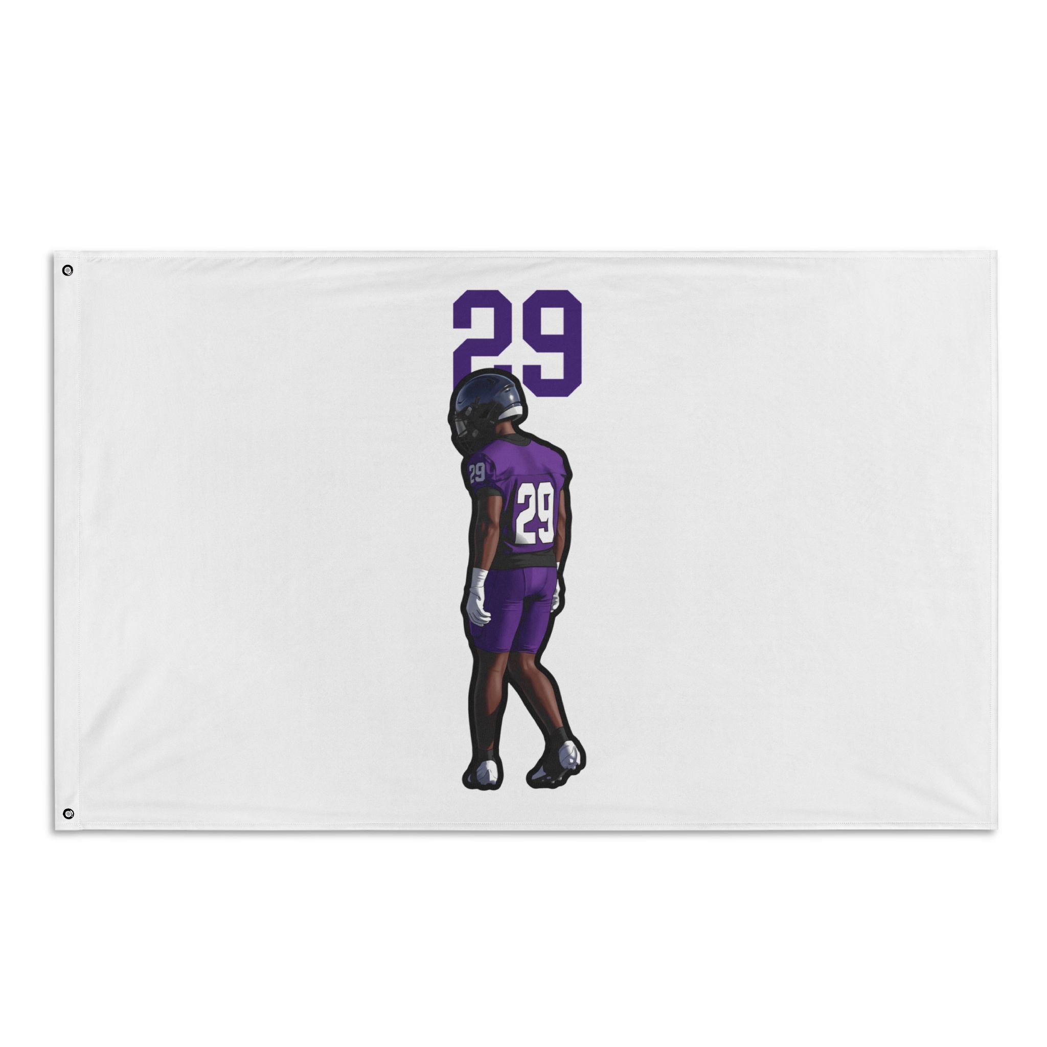 Flag (35 × 56 in) — character_number_top in Classic