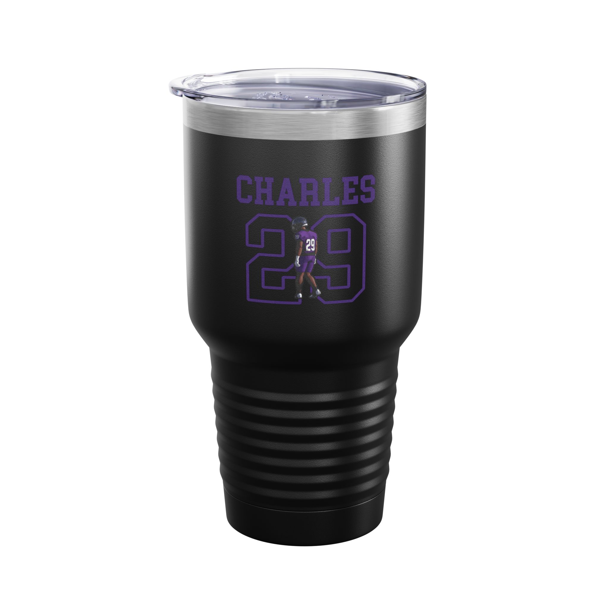 30oz Tumbler — character_shirsey in Black