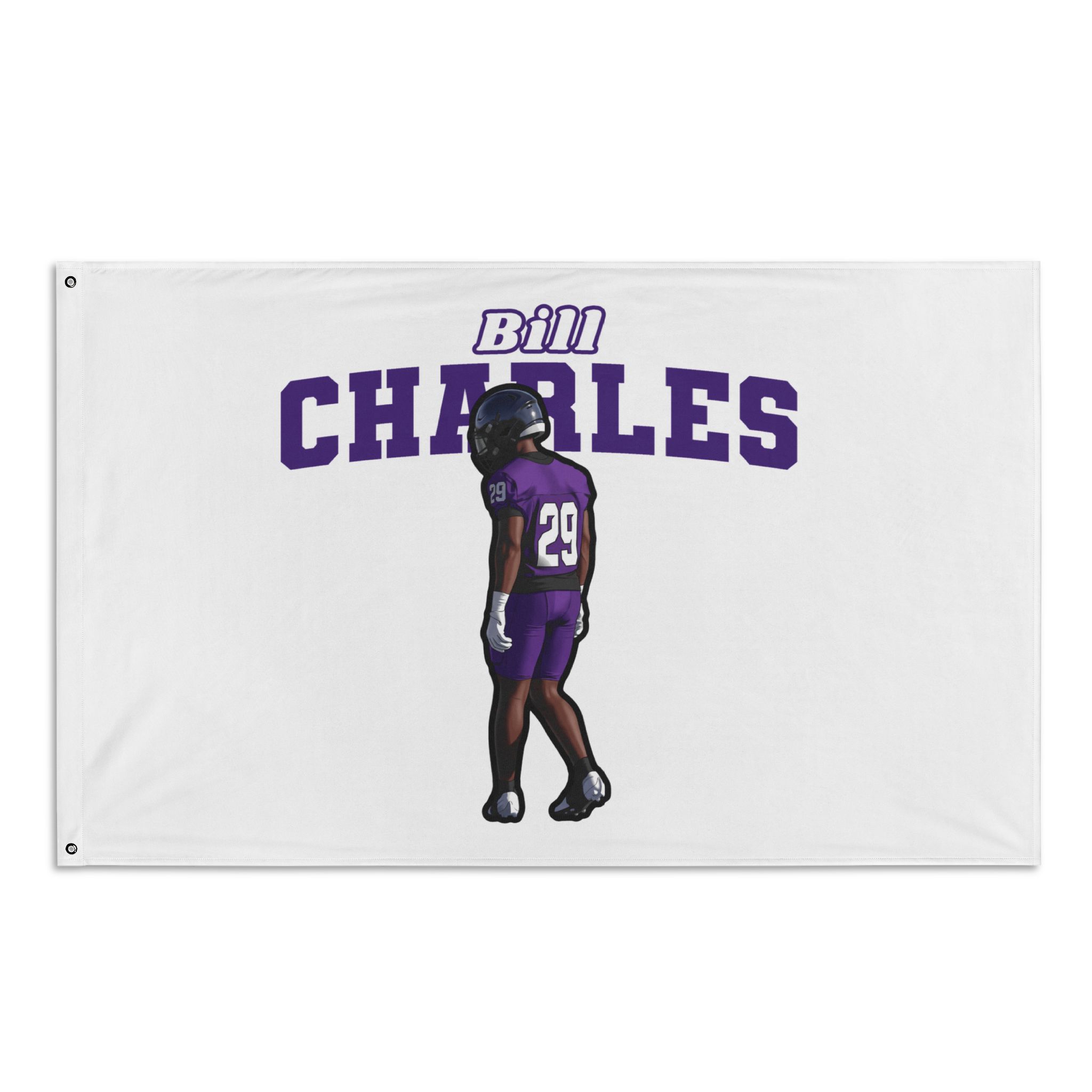 Flag (35 × 56 in) — character_name_arch in Classic