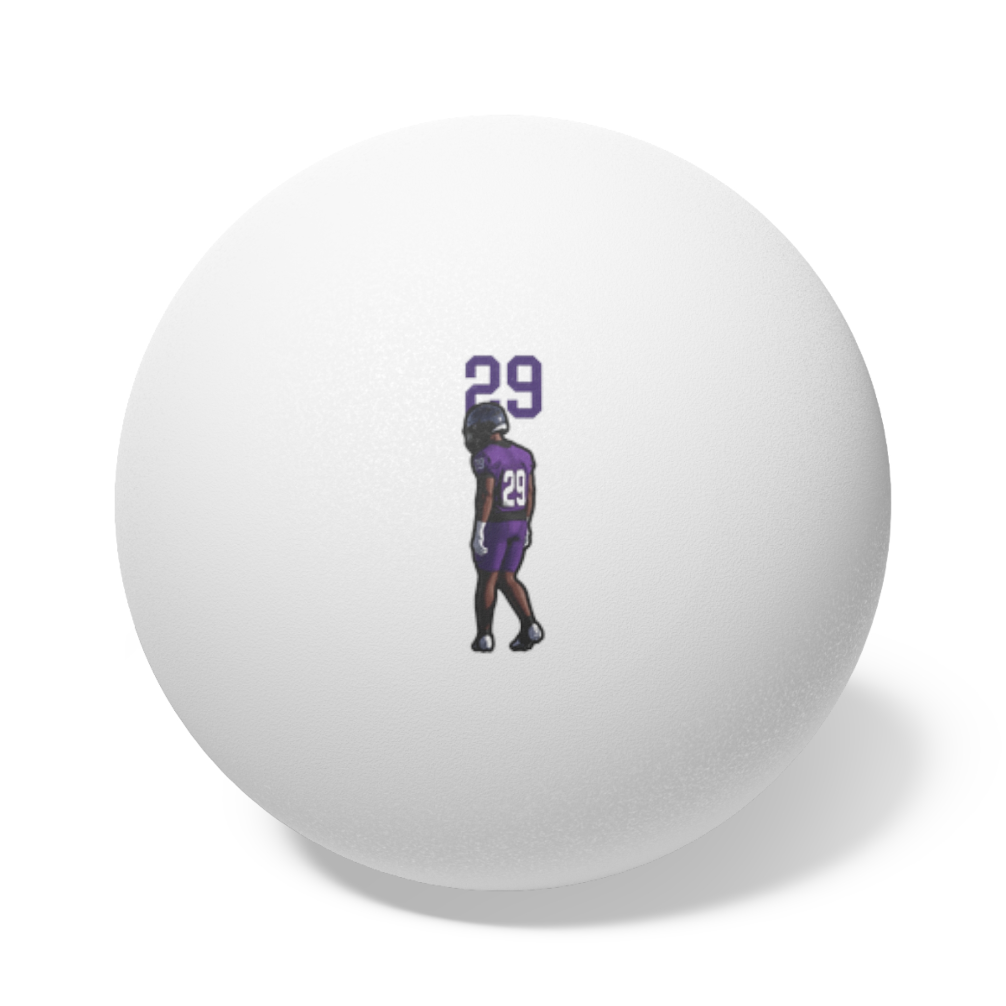 Ping Pong Balls, 6 pcs — character_number_top in White