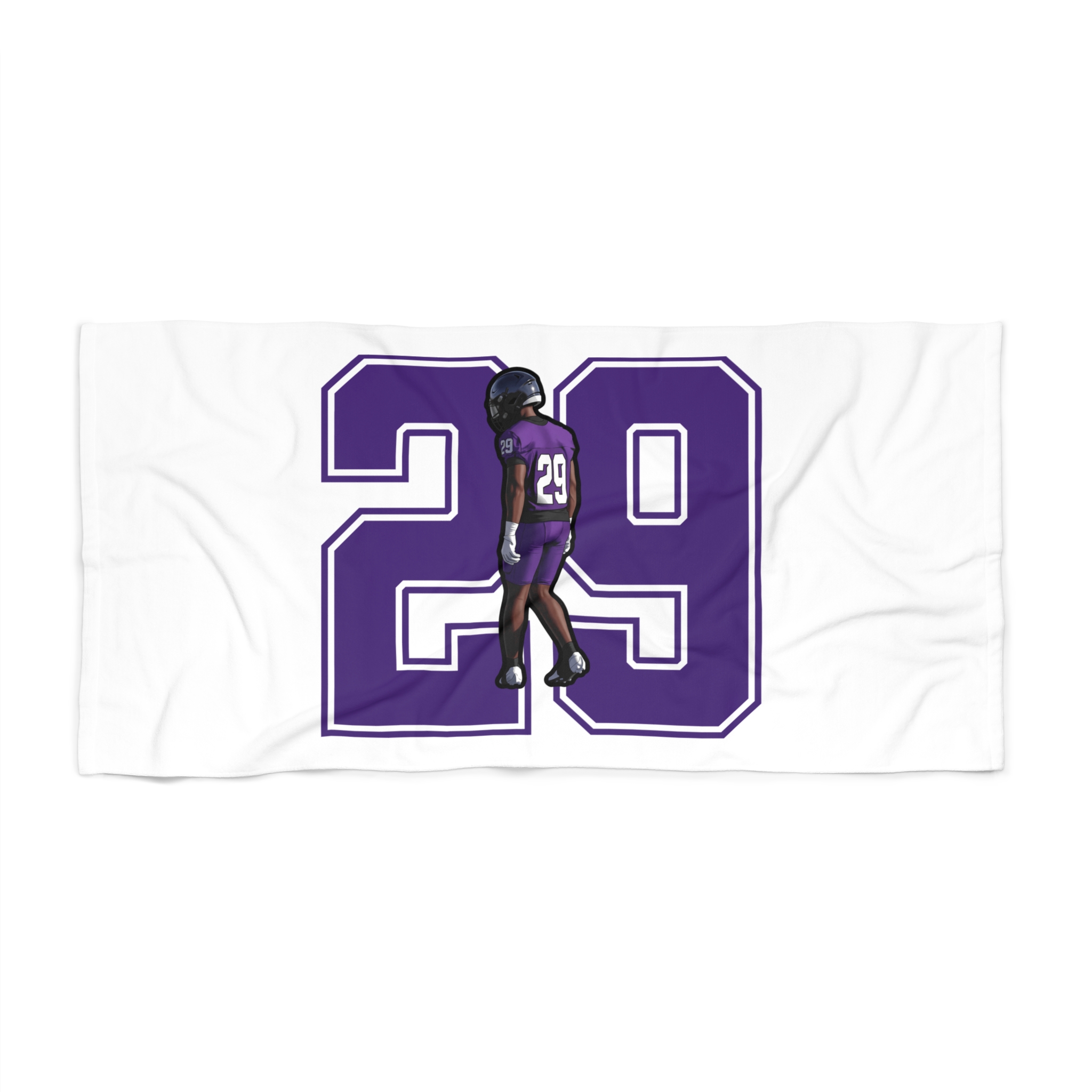 Beach Towel — character_number in Classic