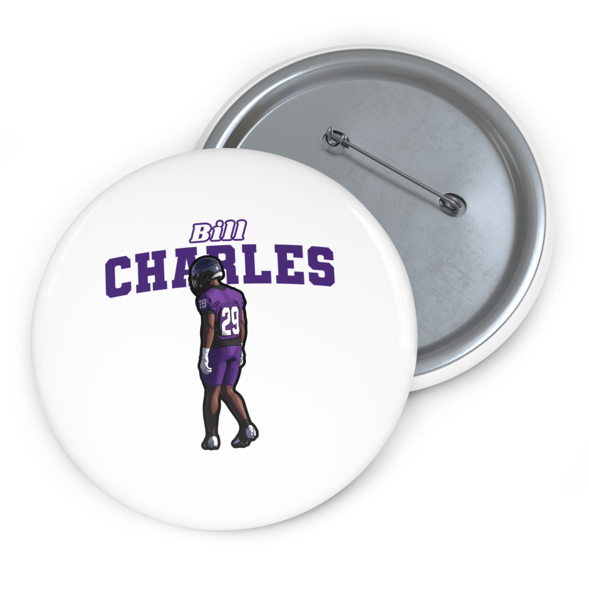 Game Day Pin — character_name_arch in Classic