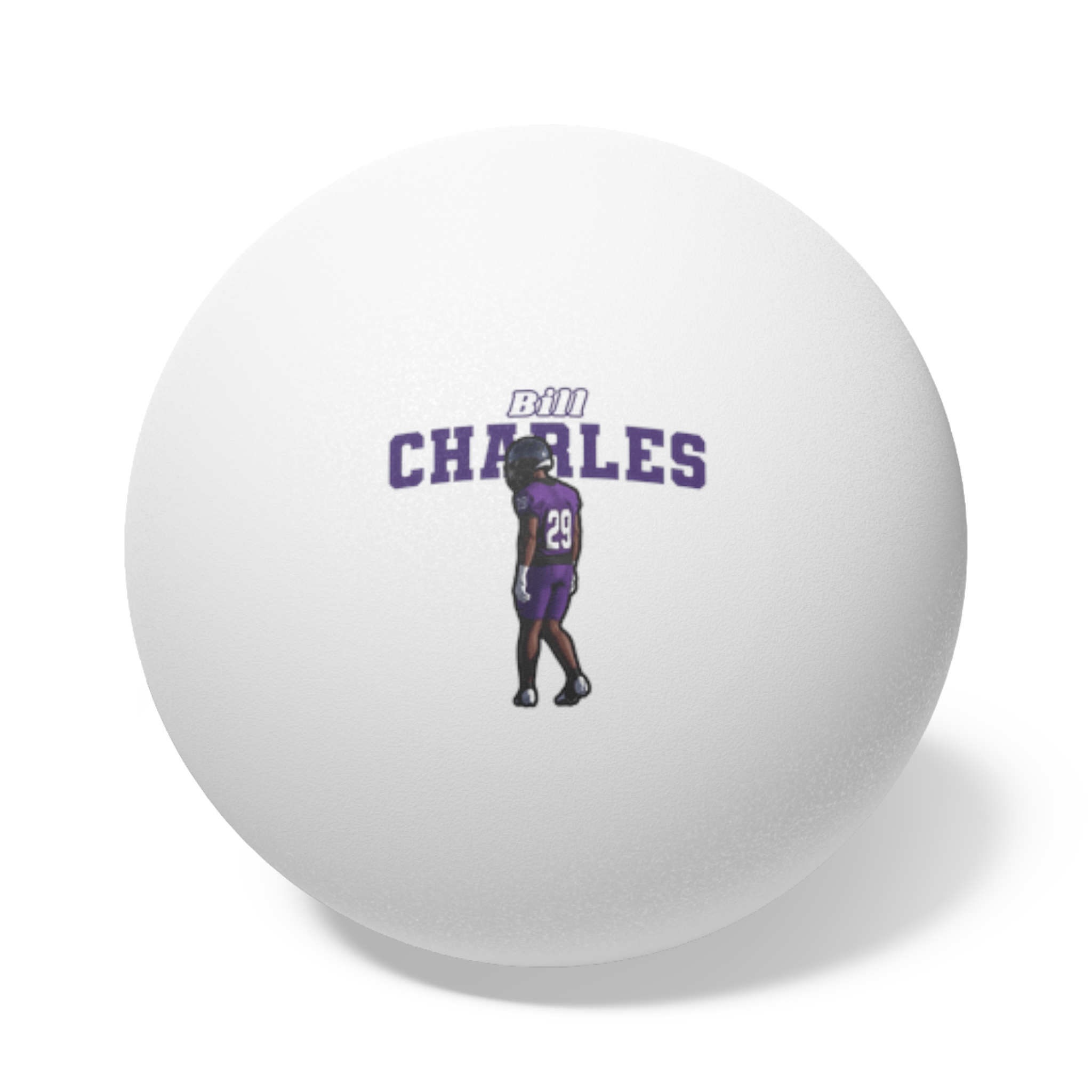 Ping Pong Balls, 6 pcs — character_name_arch in White