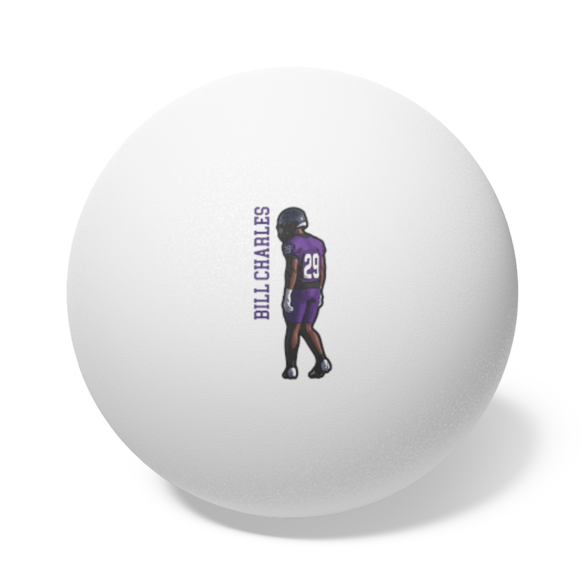 Ping Pong Balls, 6 pcs — character_name_vertical in White