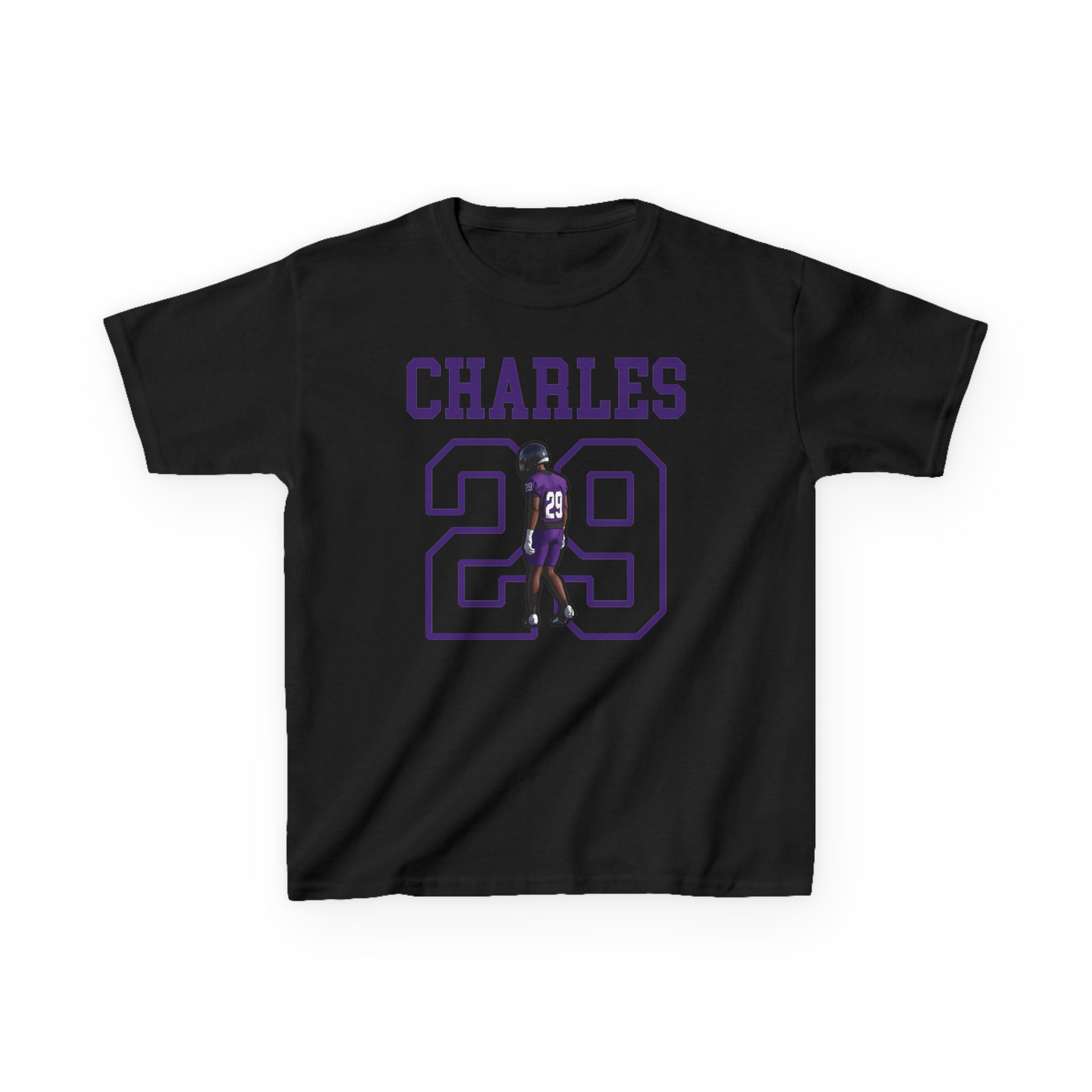 Youth Tee — character_shirsey in Black