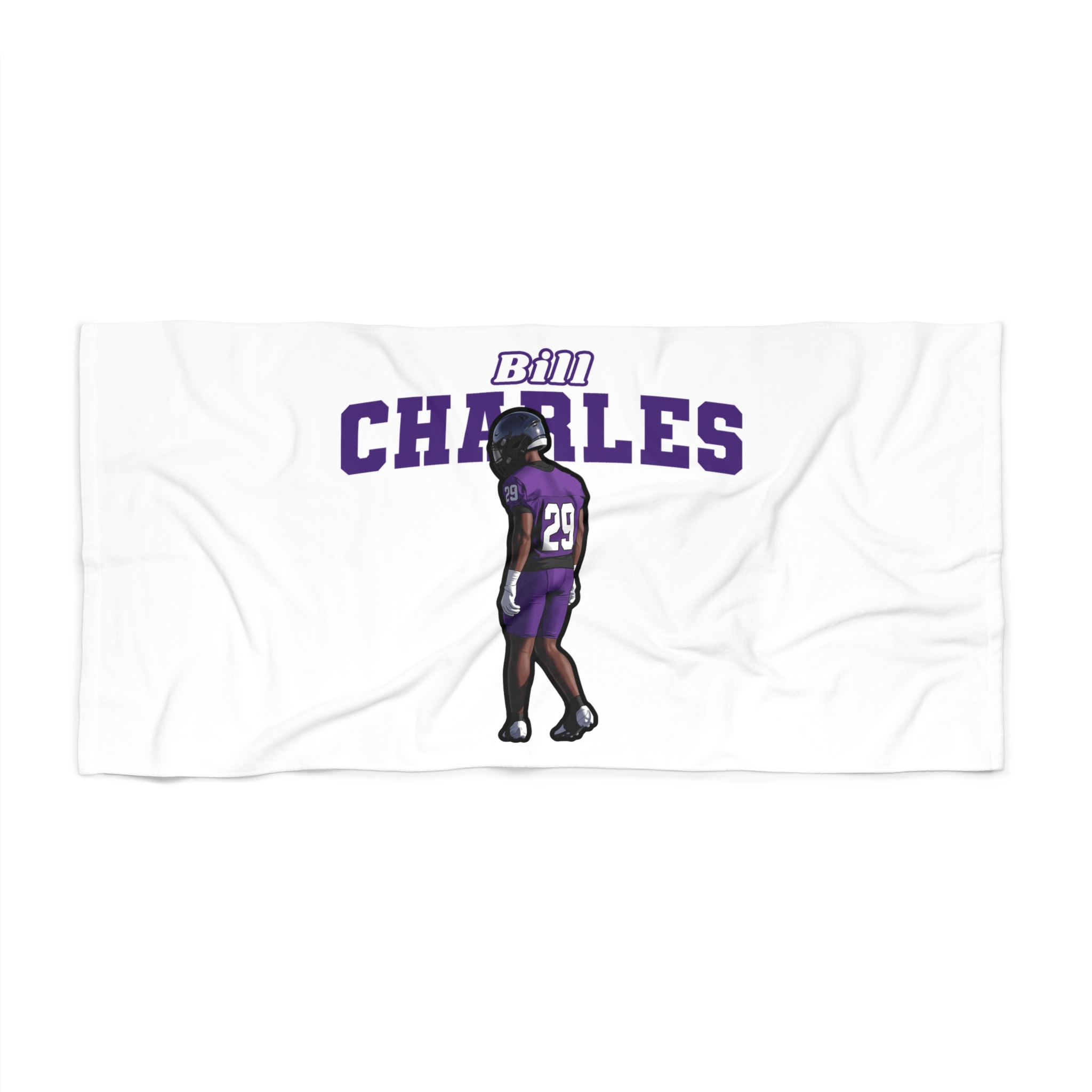 Beach Towel — character_name_arch in Classic