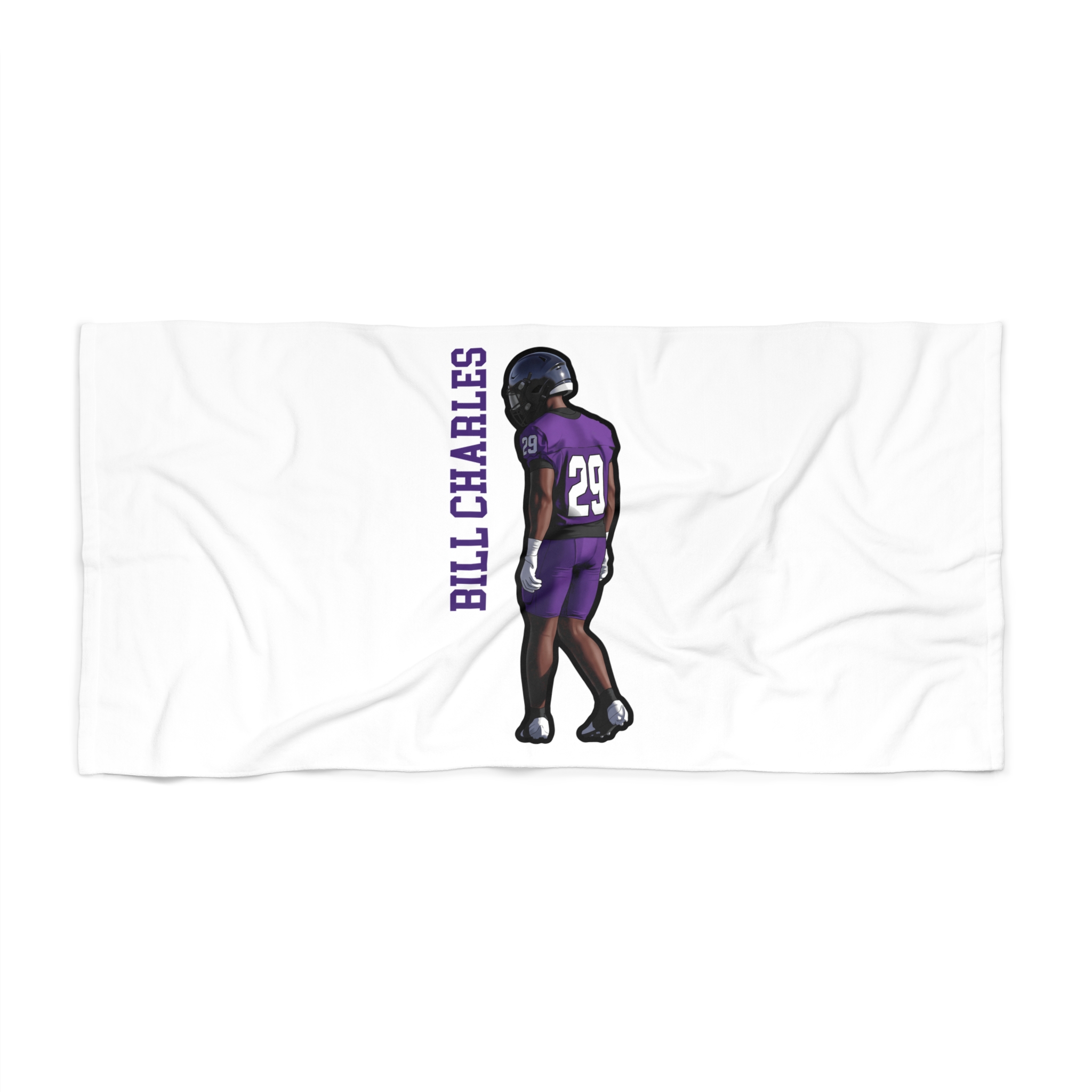 Beach Towel — character_name_vertical in Classic