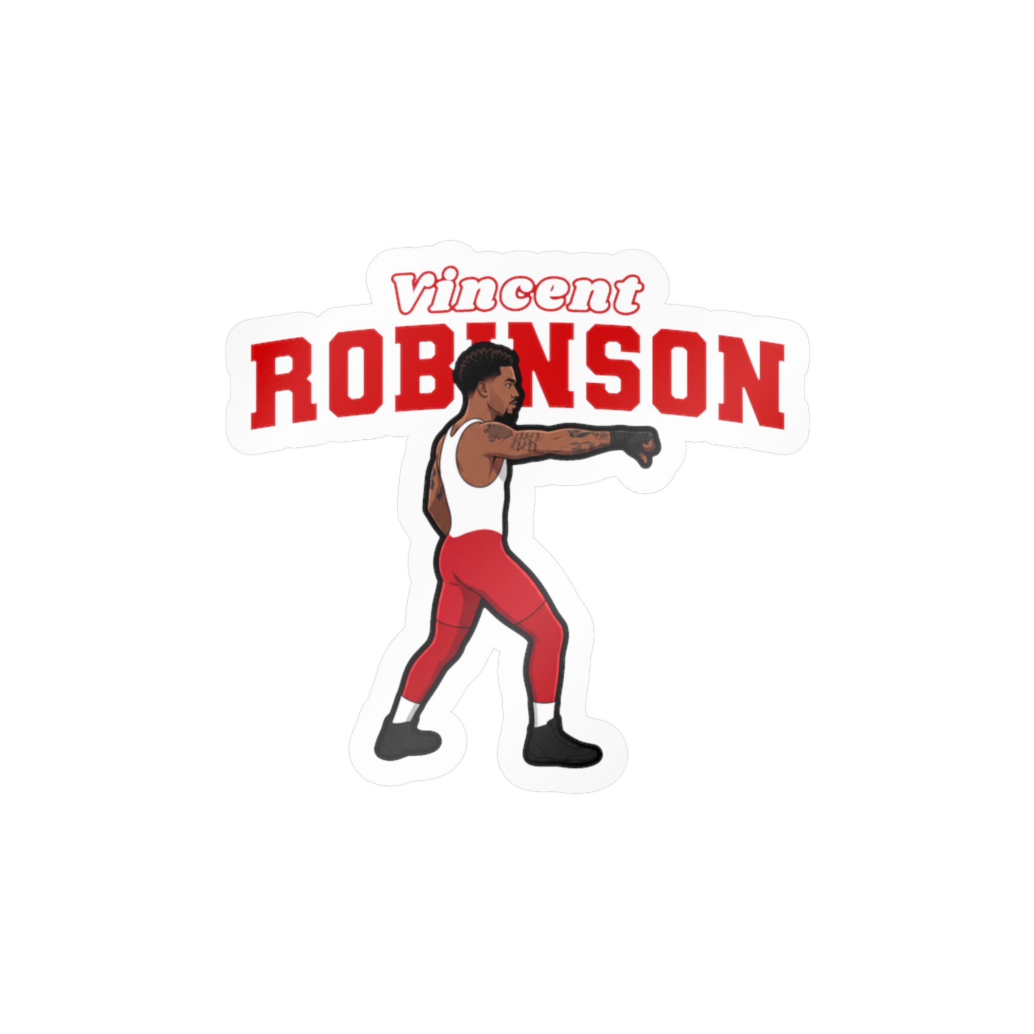Vinyl Sticker — character_name_arch in Classic