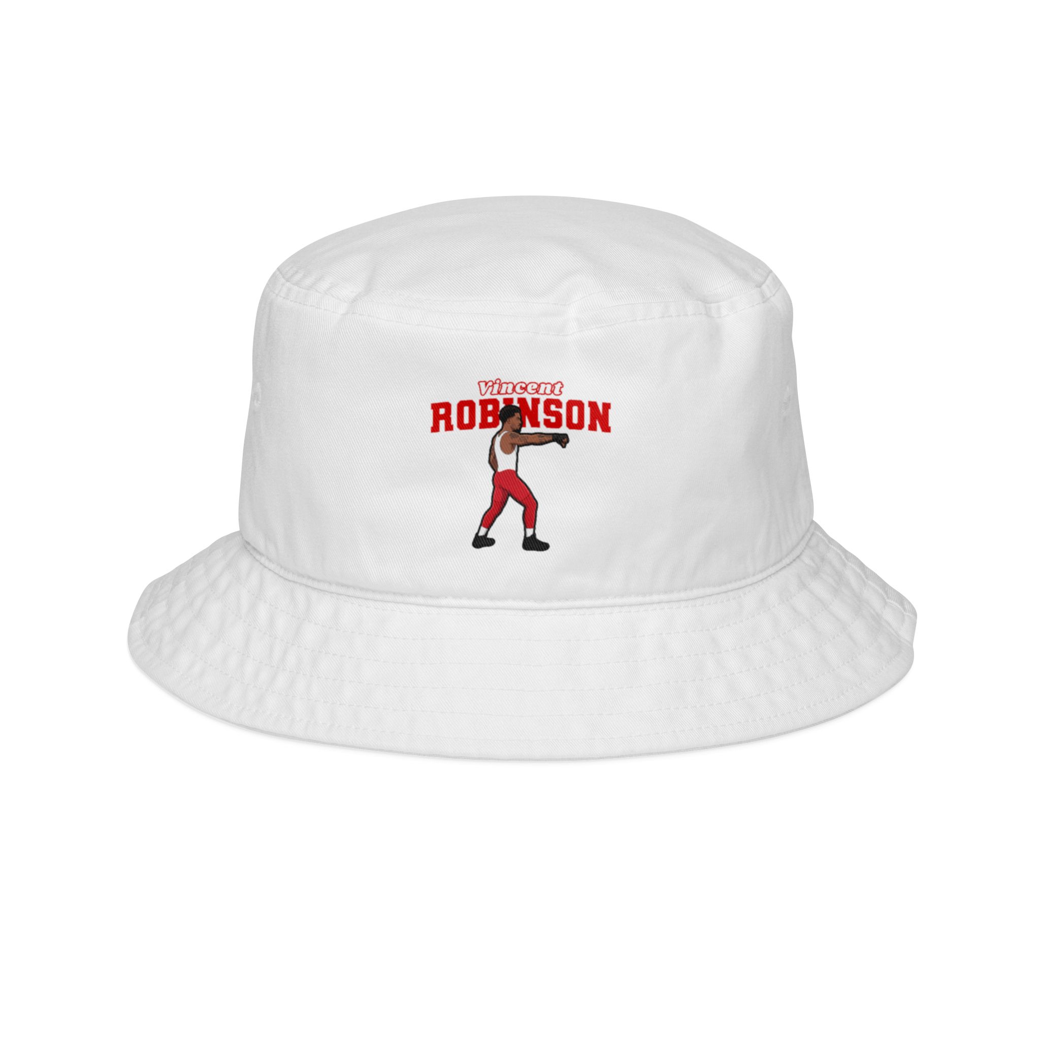 Bucket Hat — character_name_arch in White