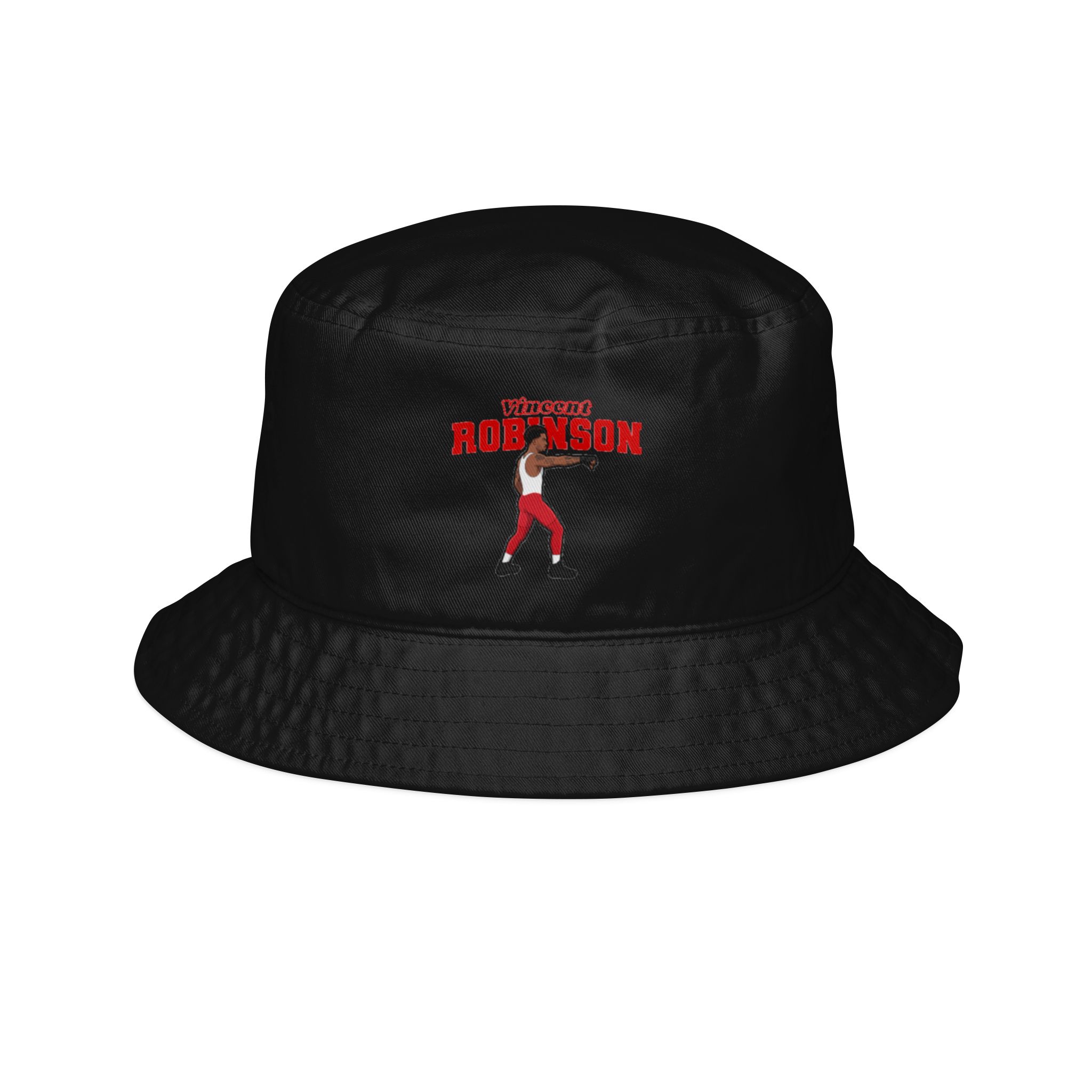 Bucket Hat — character_name_arch in Black
