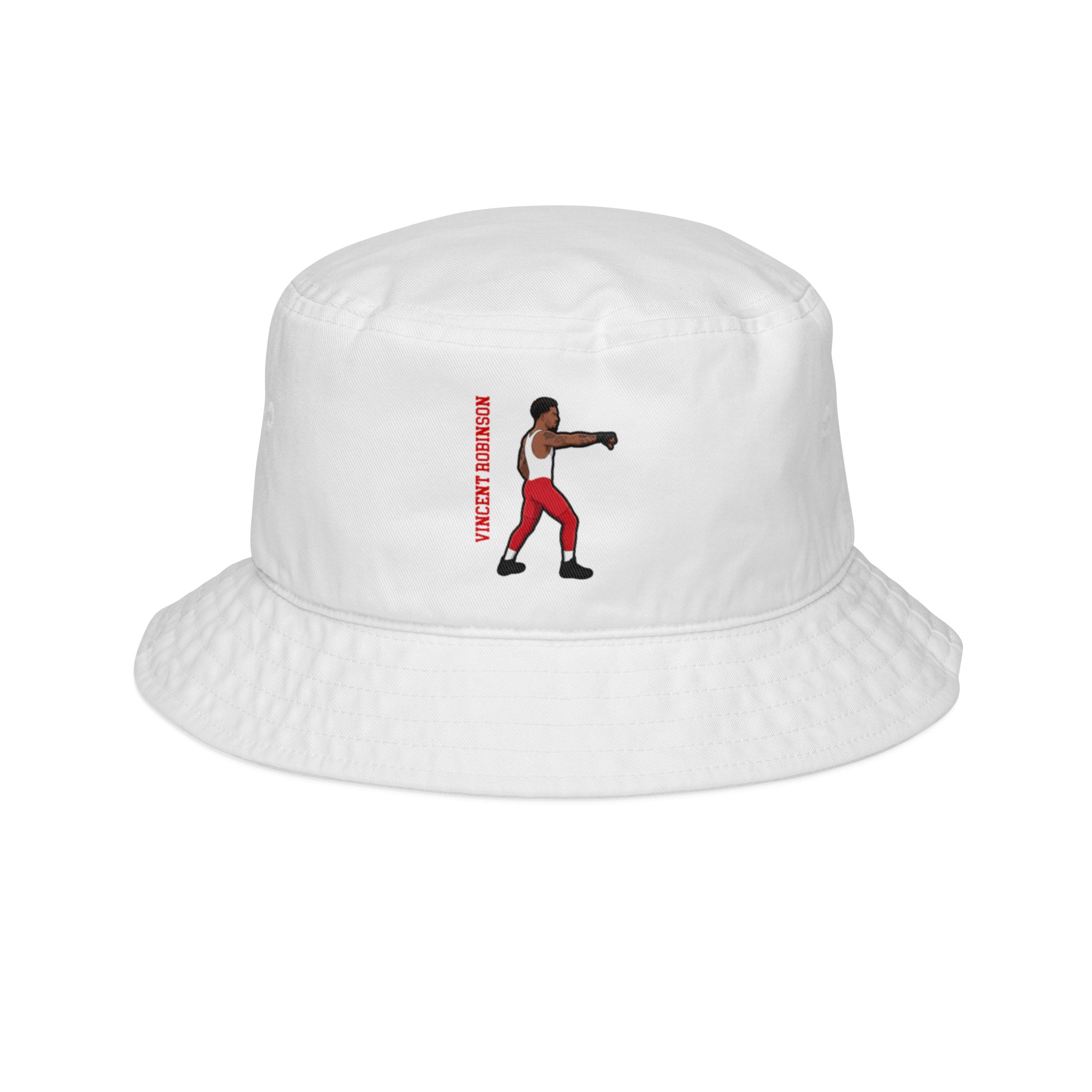Bucket Hat — character_name_vertical in White
