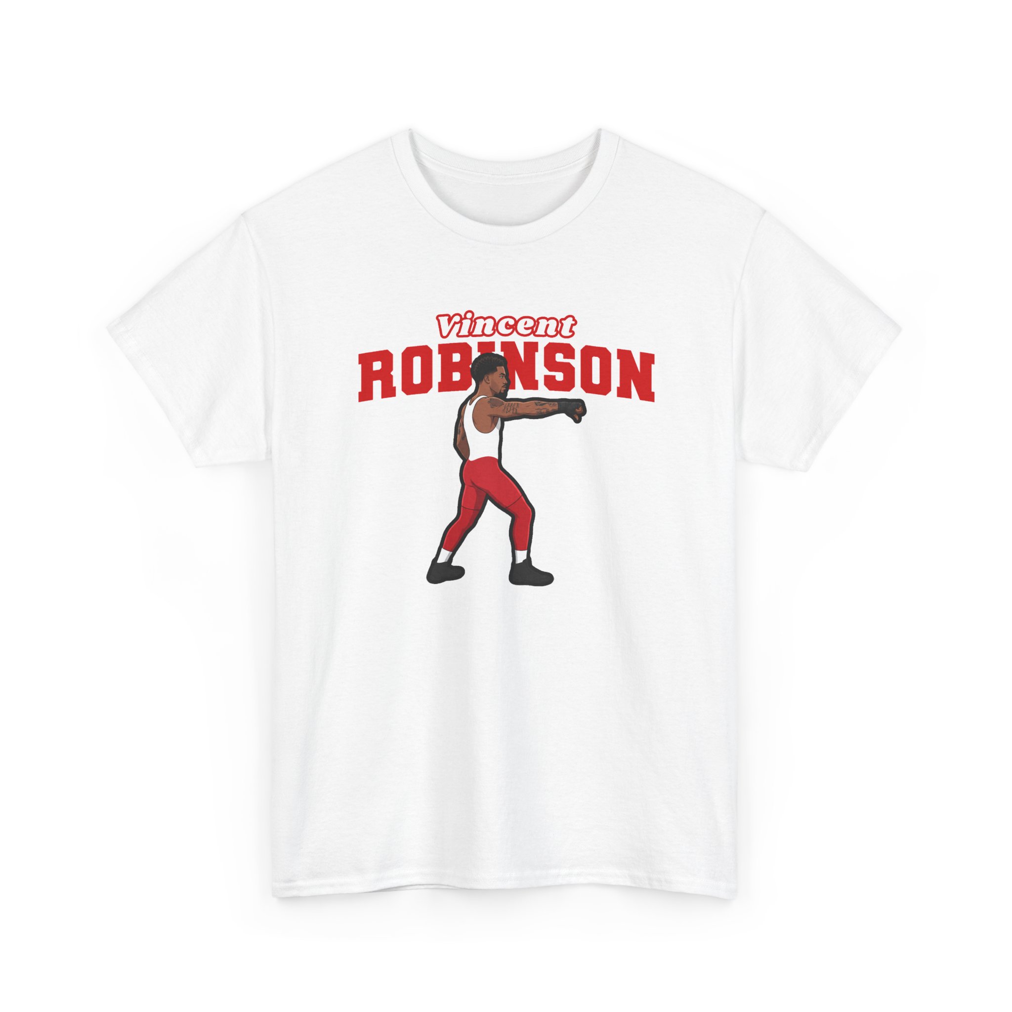 Tee — character_name_arch in White