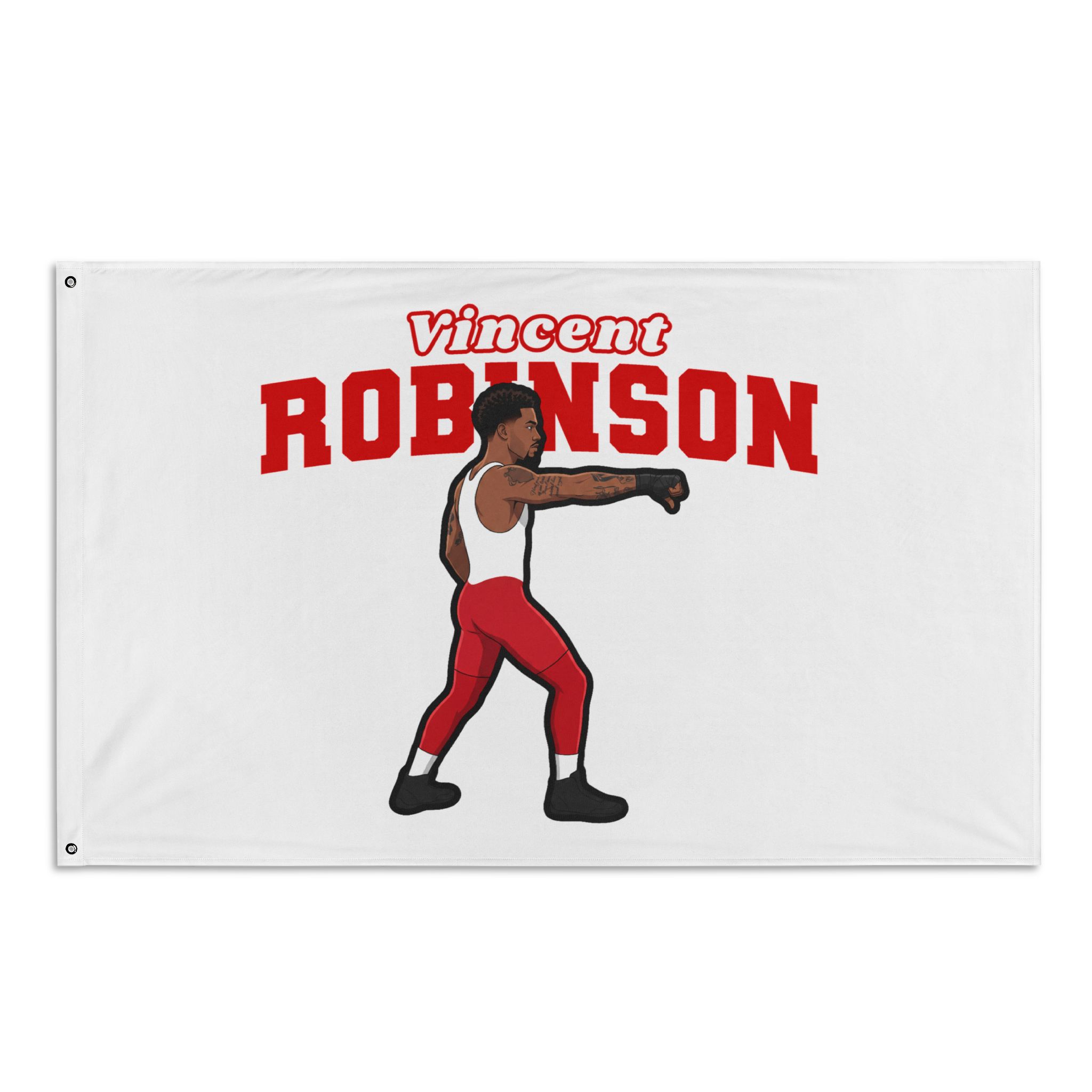 Flag (35 × 56 in) — character_name_arch in Classic