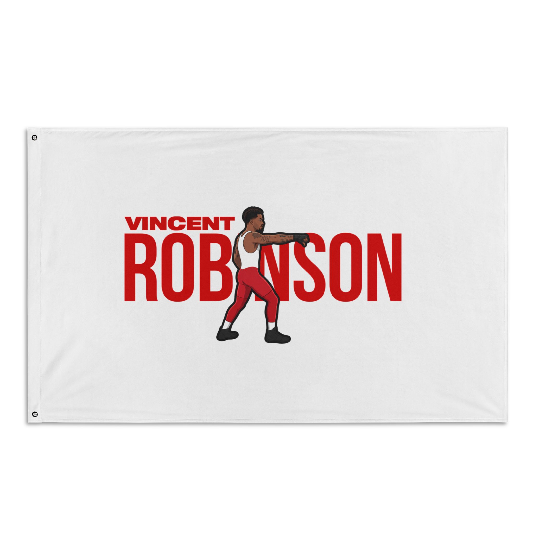 Flag (35 × 56 in) — character_player_name in Classic