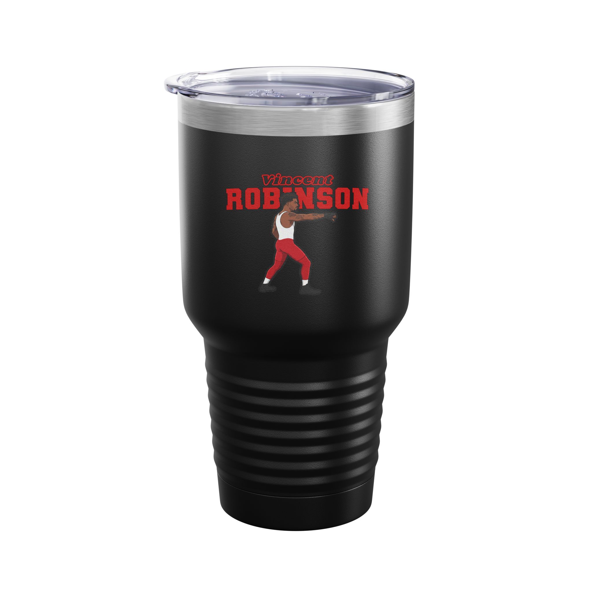 30oz Tumbler — character_name_arch in Black