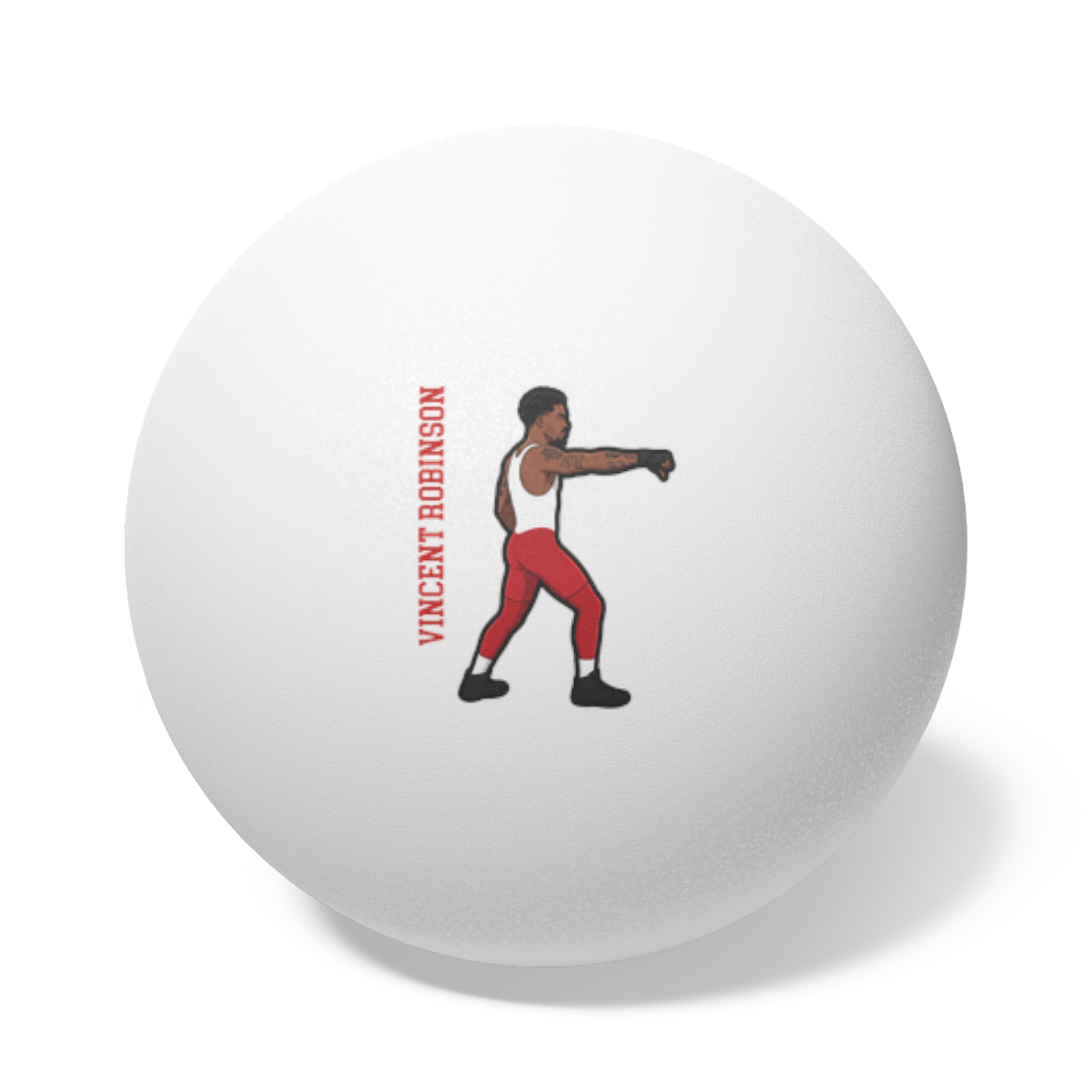 Ping Pong Balls, 6 pcs — character_name_vertical in White