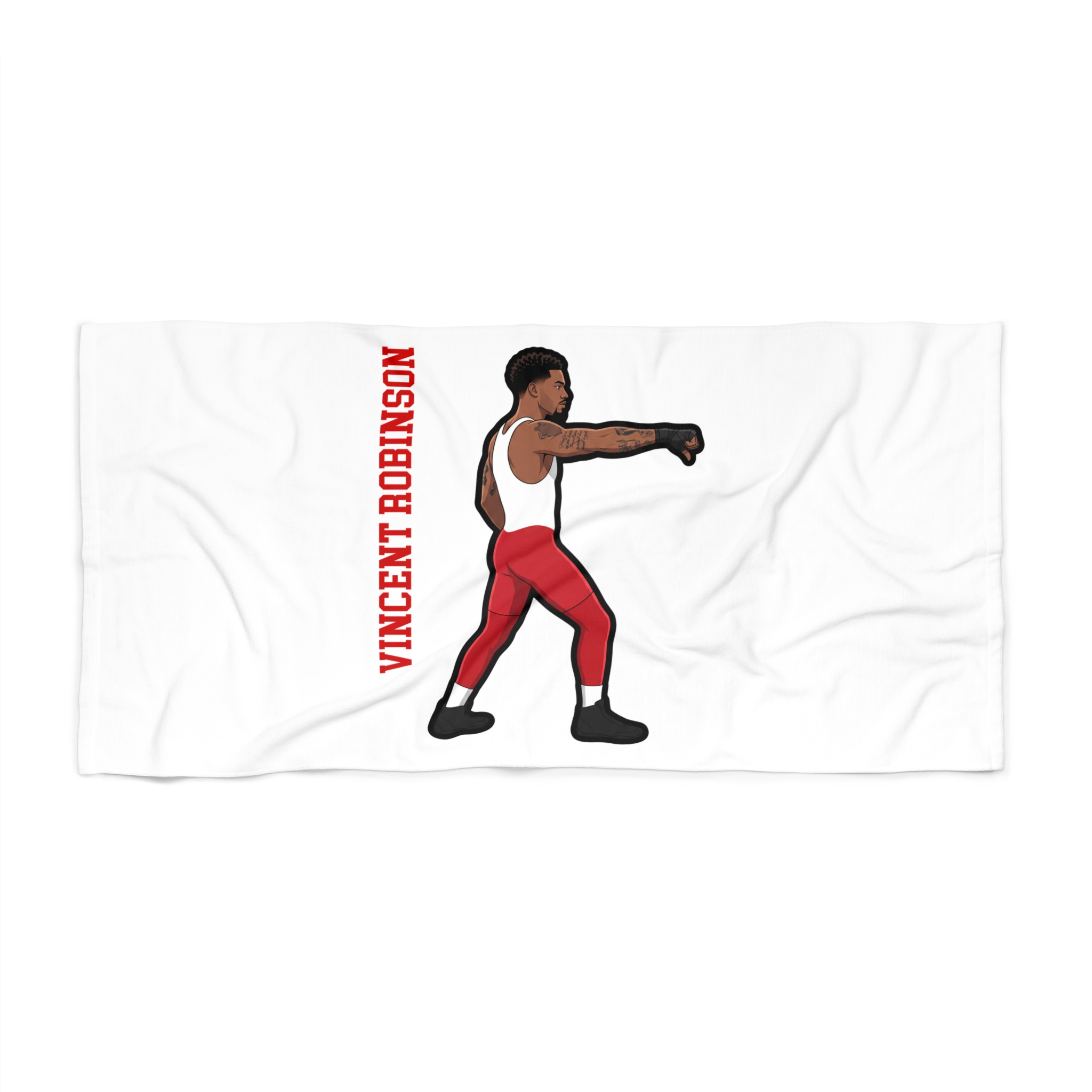 Beach Towel — character_name_vertical in Classic