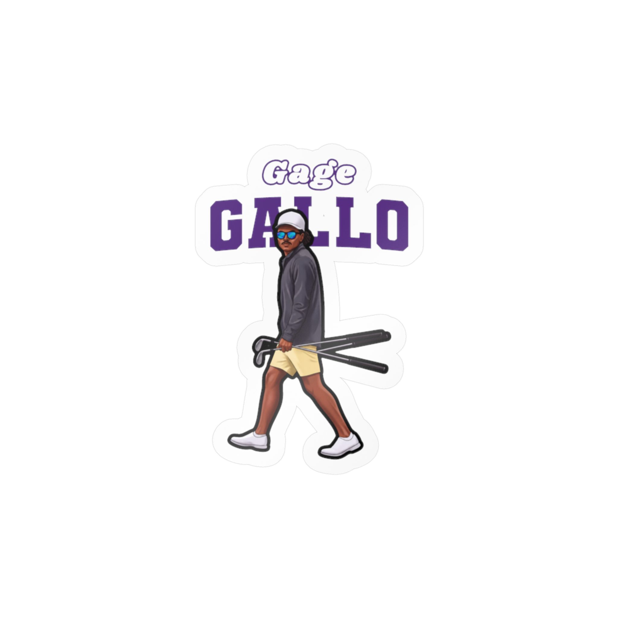 Vinyl Sticker — character_name_arch in Classic