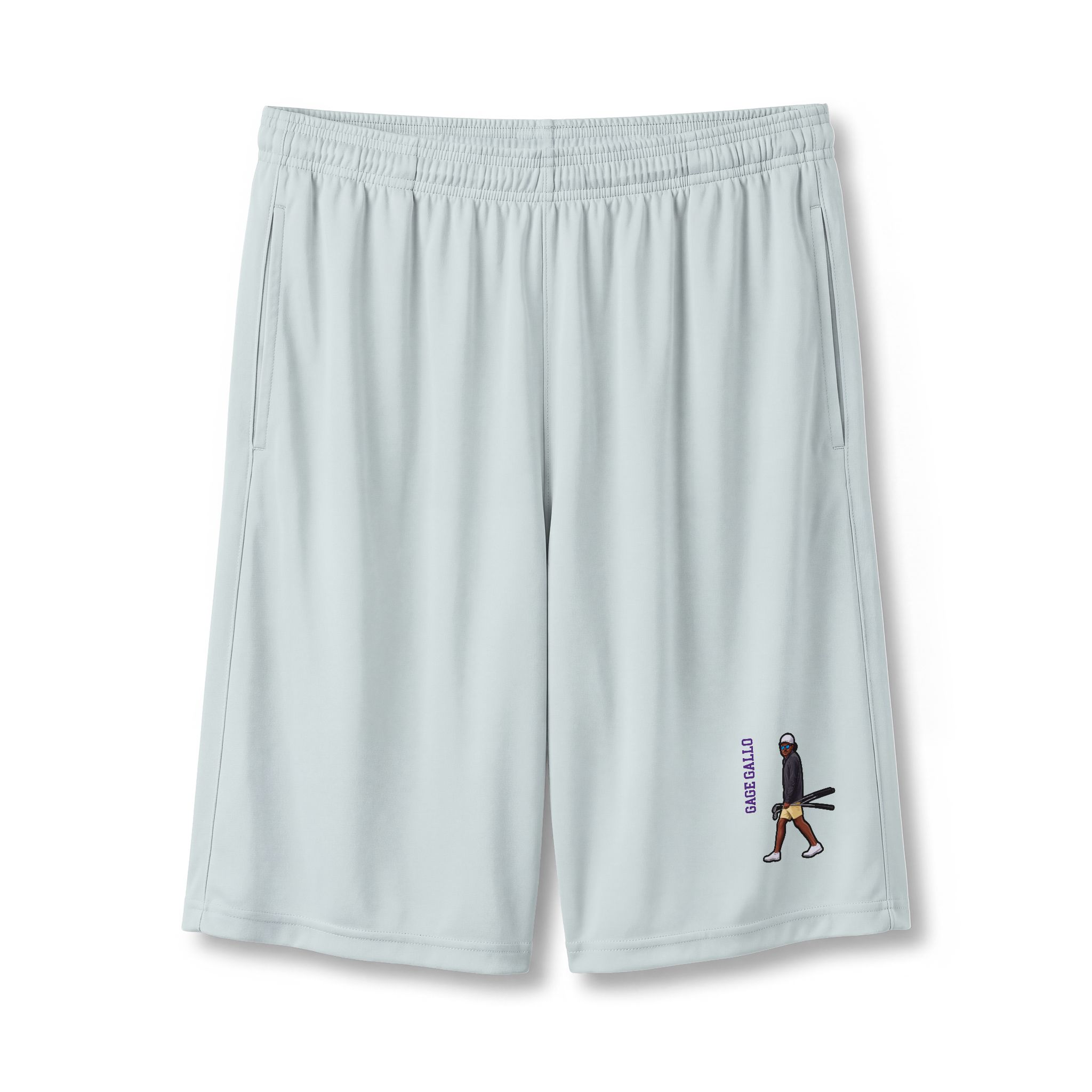 Shorts — character_name_vertical in Silver