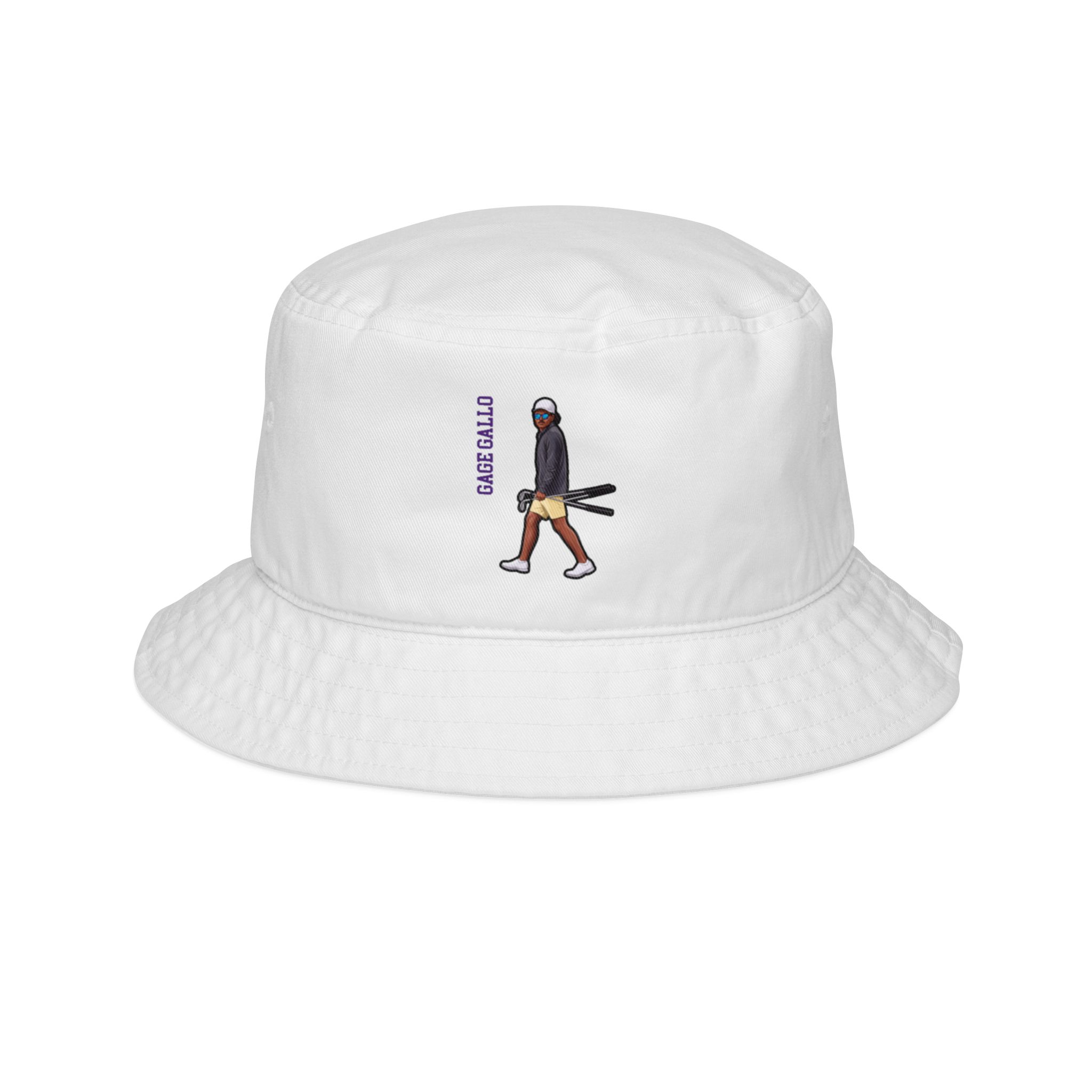 Bucket Hat — character_name_vertical in White