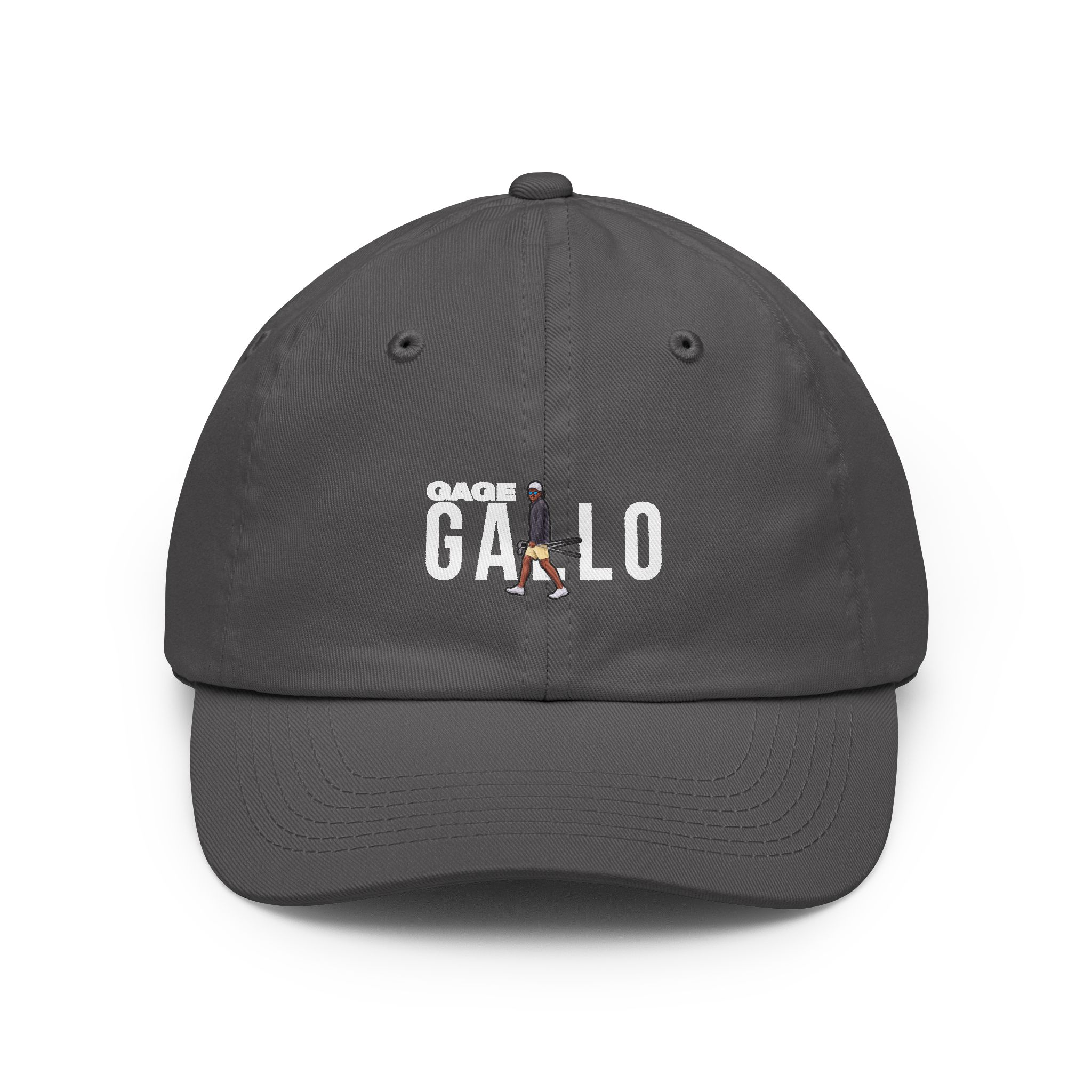 Classic Cap — character_player_name in Grey