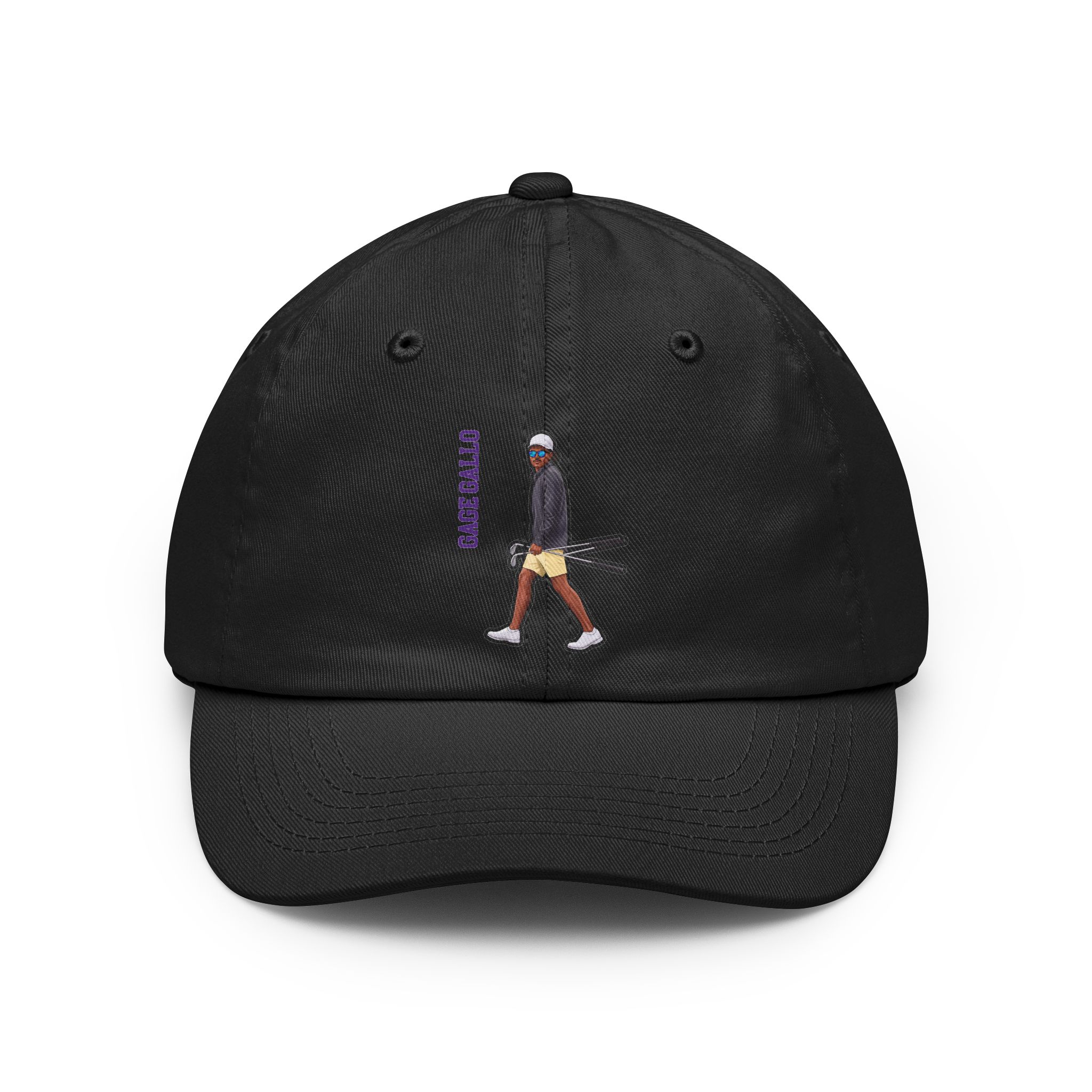 Classic Cap — character_name_vertical in Black