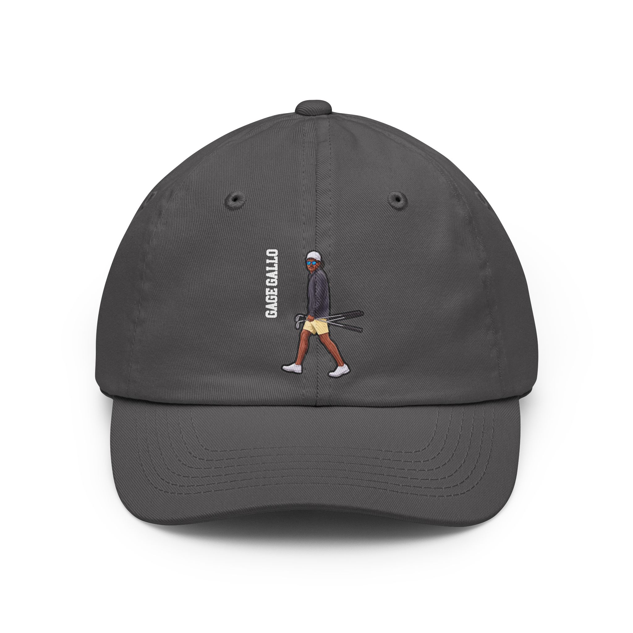 Classic Cap — character_name_vertical in Grey